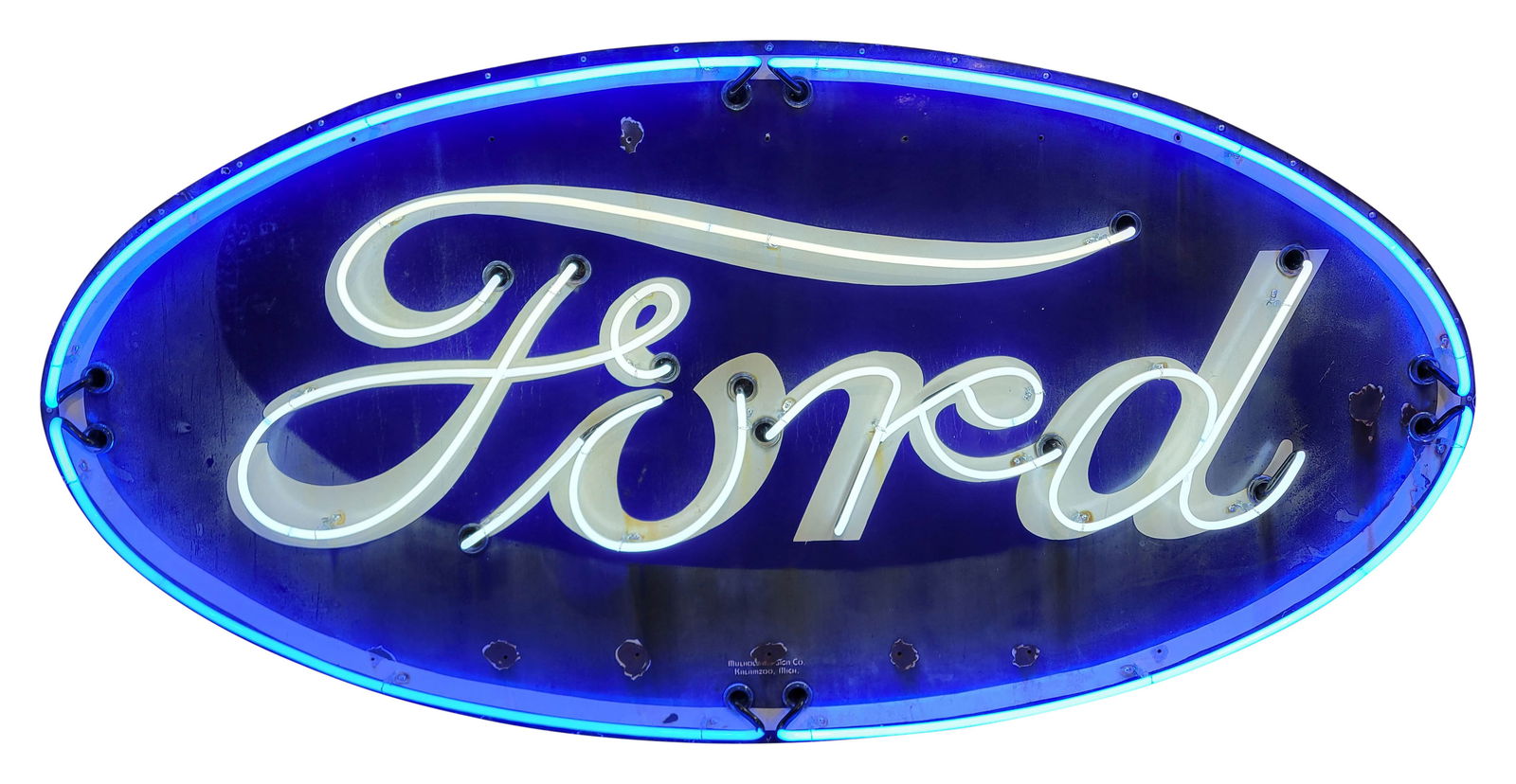 Ford Automobiles 8' SSP Factory Neon Sign (1 of 3)