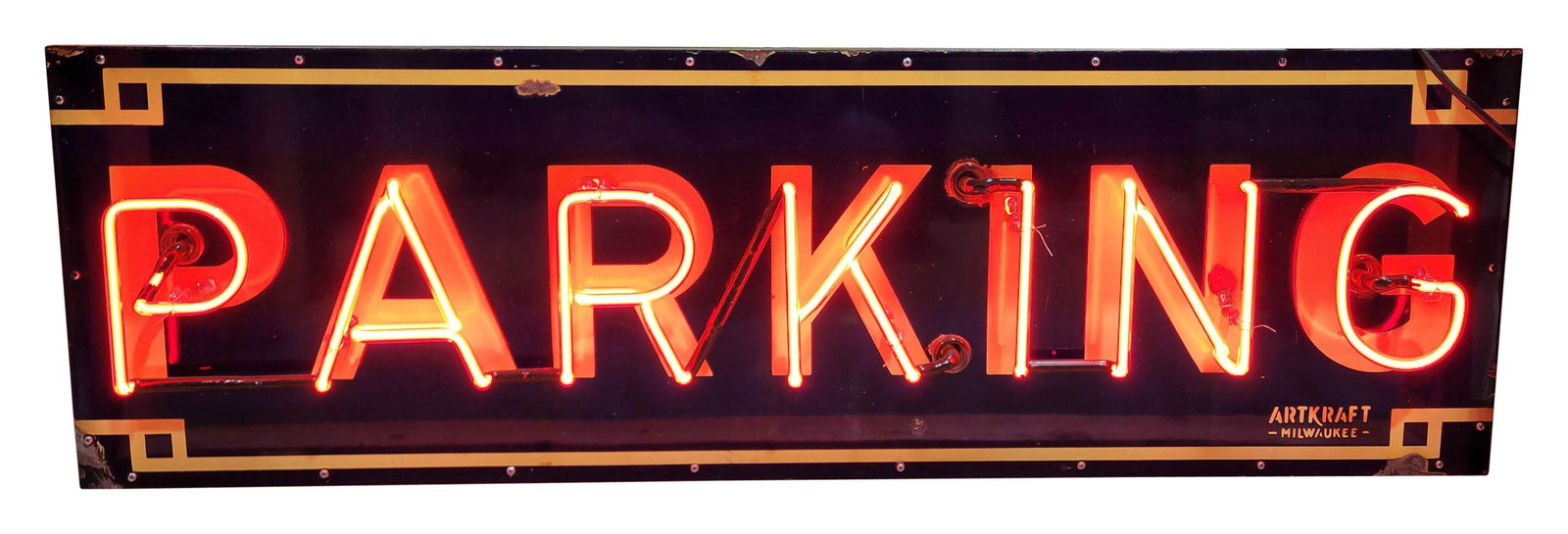 Parking SSP Factory Neon Sign Artkraft Milwaukee (1 of 3)