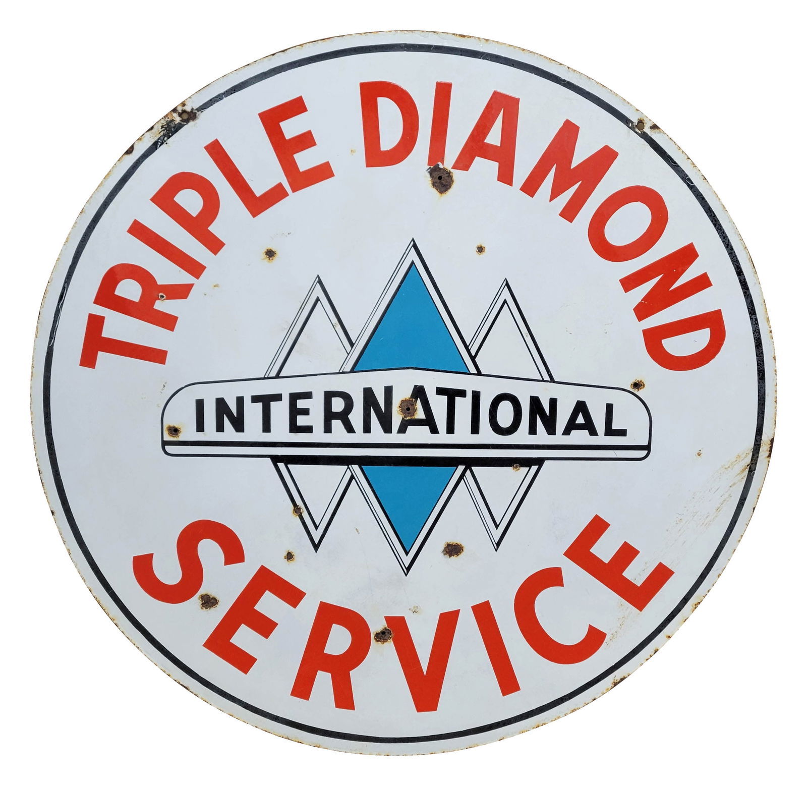 International Triple Diamond Service Double Sided Sign (1 of 2)