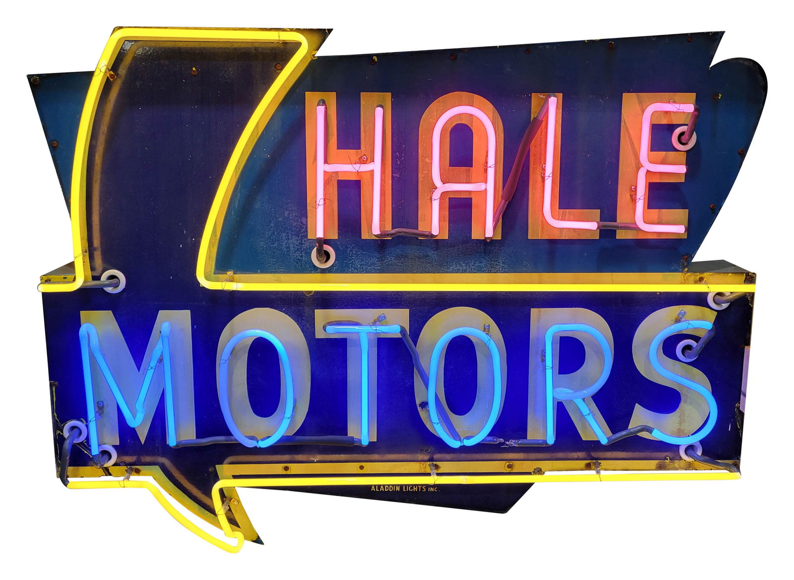 Hale Motors 5' SSP Factory Neon Sign (1 of 3)
