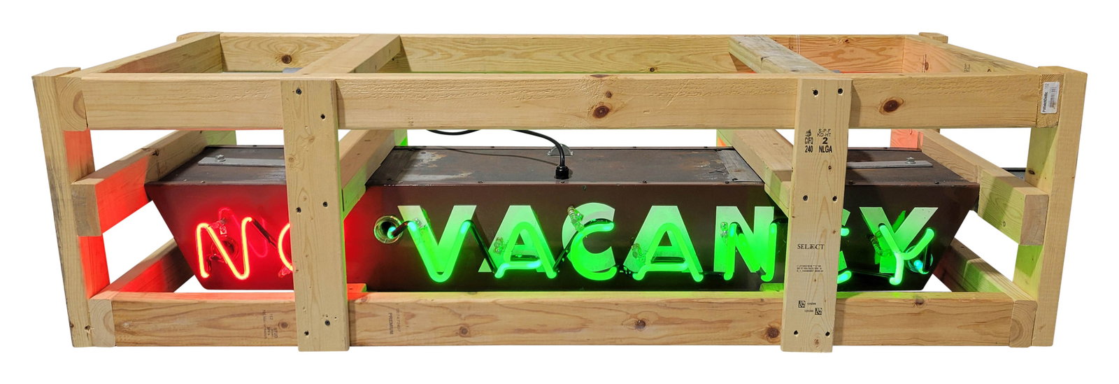 No Vacancy 5' DSP Factory Neon Sign (1 of 5)