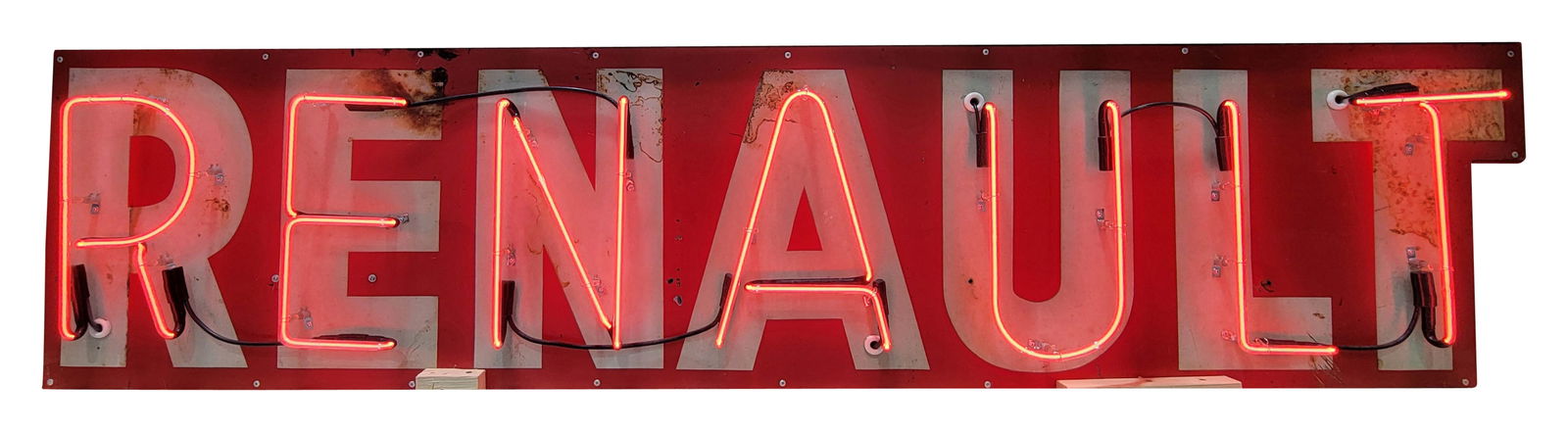 Renault Automobiles 7.5' SST Reflective Neon Sign (1 of 2)