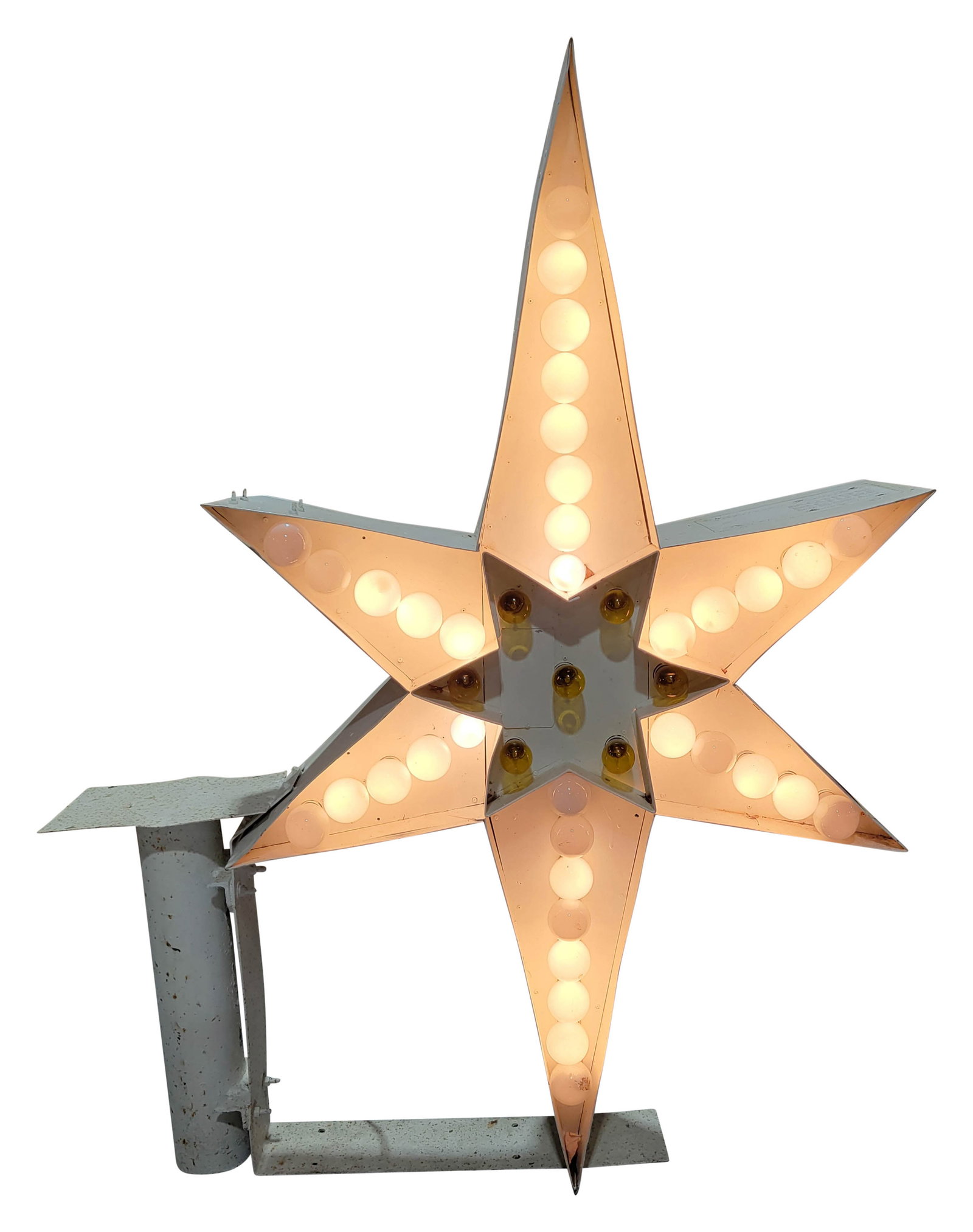 Double Sided Light Up Flashing Star Sign (1 of 2)
