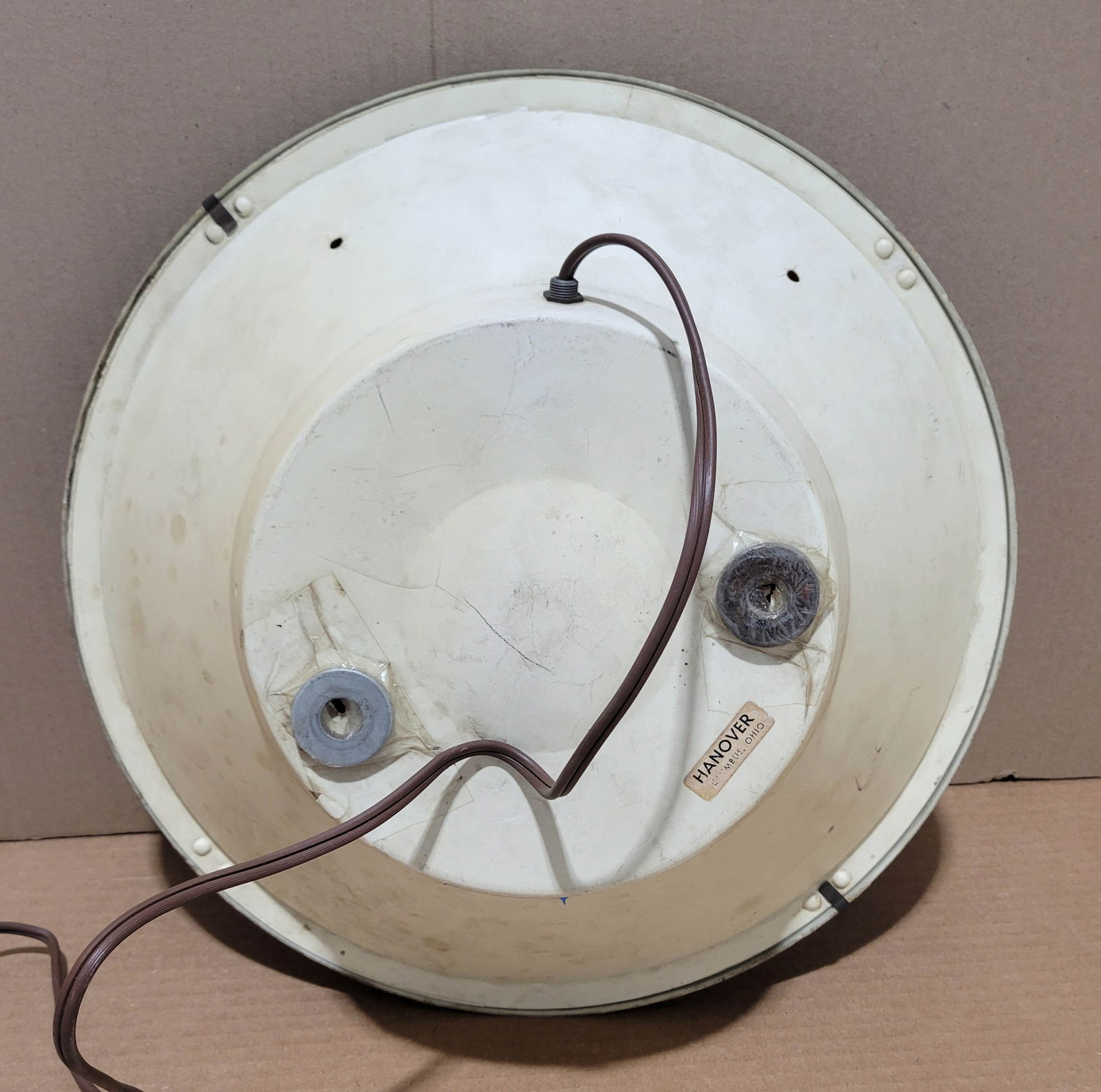 AC Fire Ring Spark Plugs Clock - 2