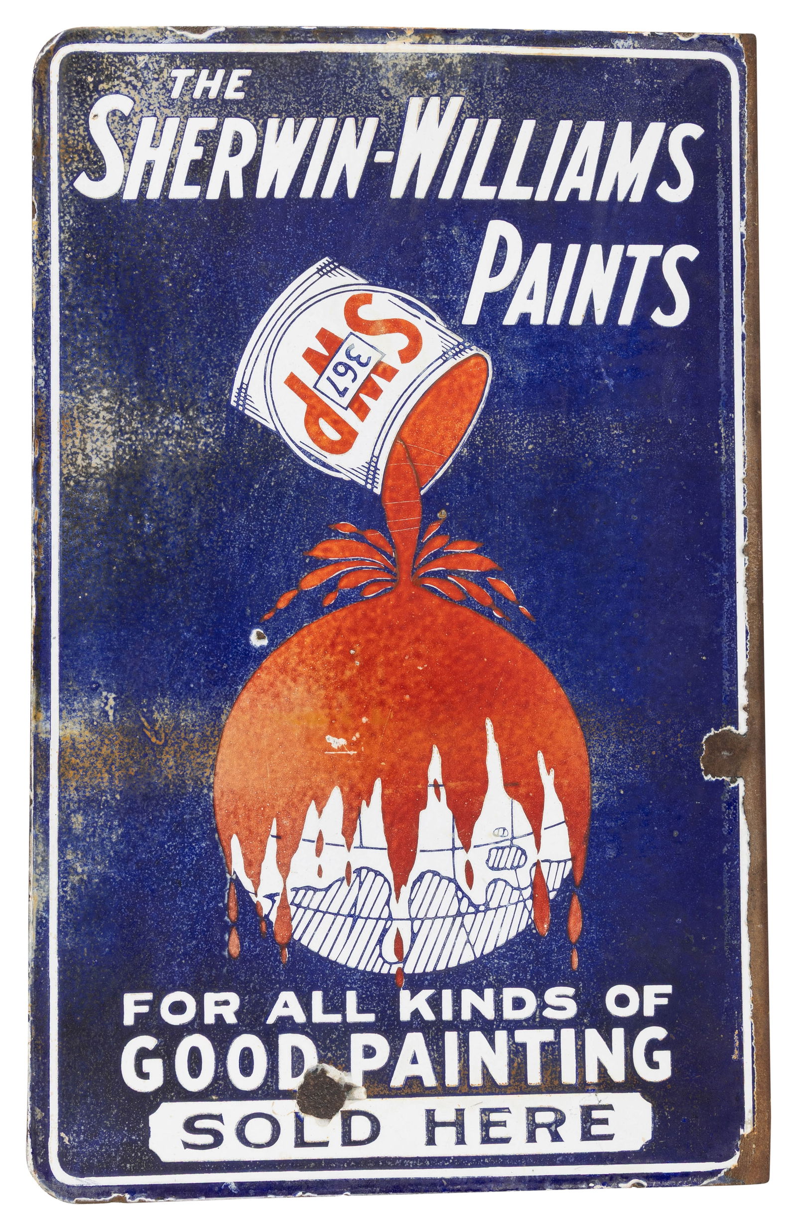 SWP Sherwin Williams Paints DSP Flange Sign w/ Logo (1 of 3)