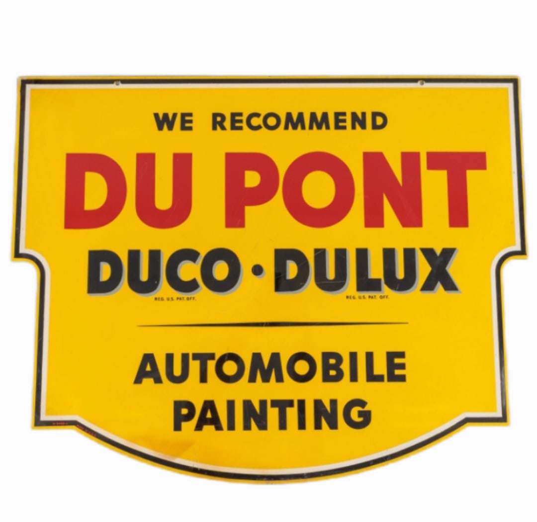 Dupont Duco-Dulux Automobile Painting DST Sign (1 of 3)