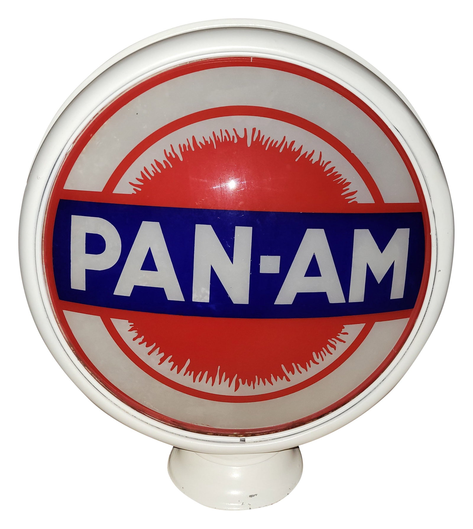 Pan-Am Gasoline 15" Single Lens w/ HP Metal Globe Body (1 of 2)