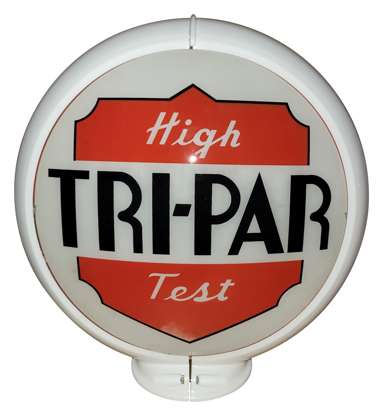 Tri-Par High Test Gasoline 13.5" Single Lens w/ Capco Globe Body (1 of 2)