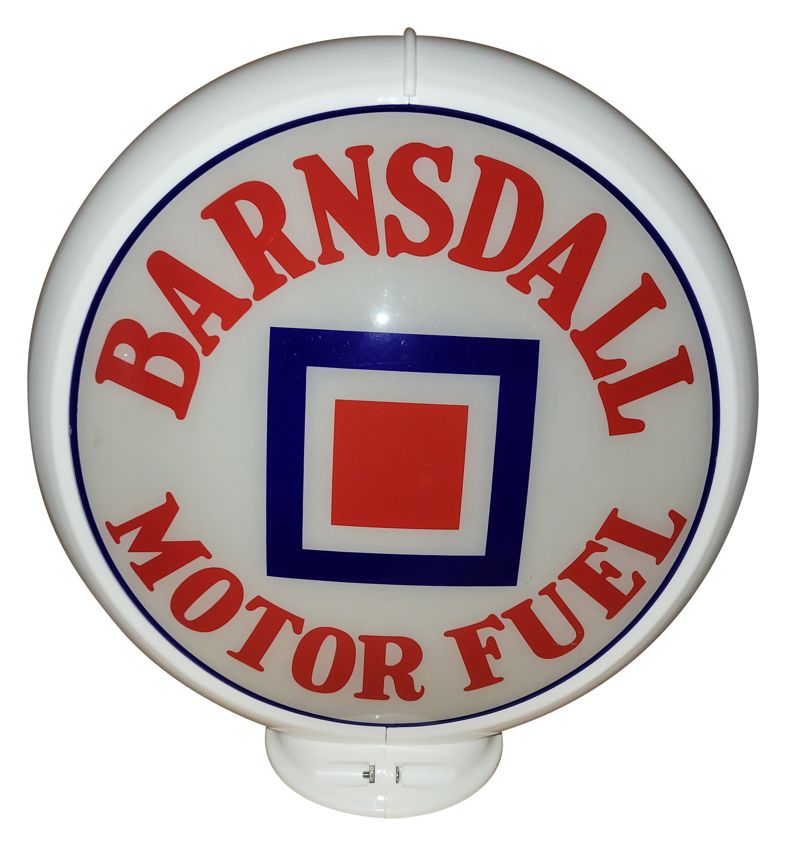 Barnsdall Motor Fuel 13.5" Single Lens w/ Capco Globe Body (1 of 2)