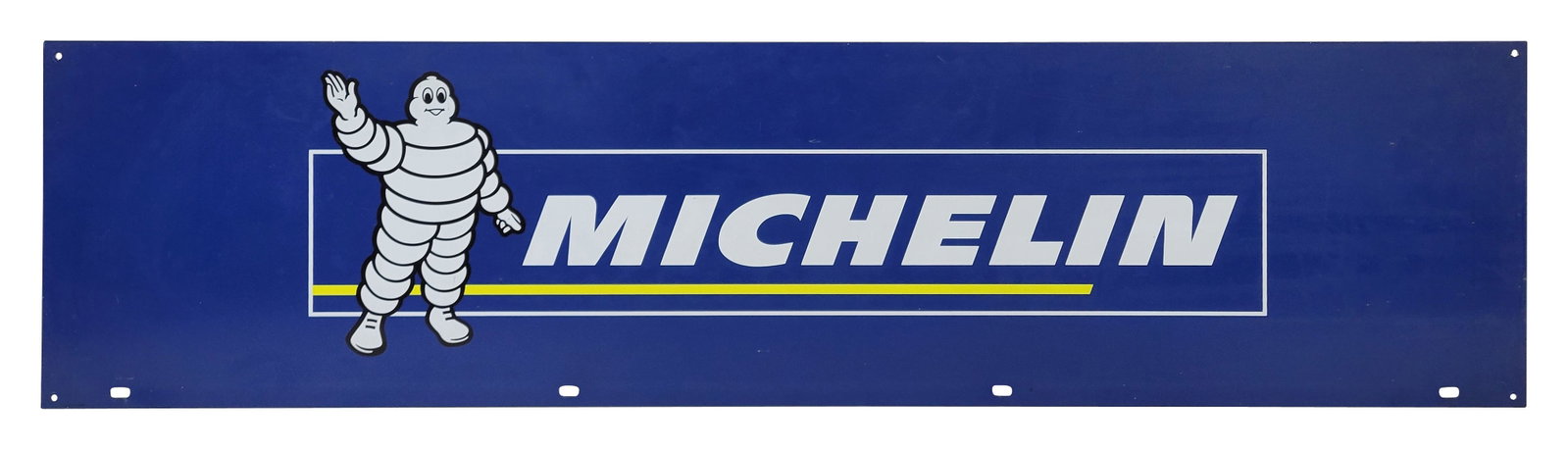 Michelin Man Double Sided Rack Topper Sign (1 of 2)