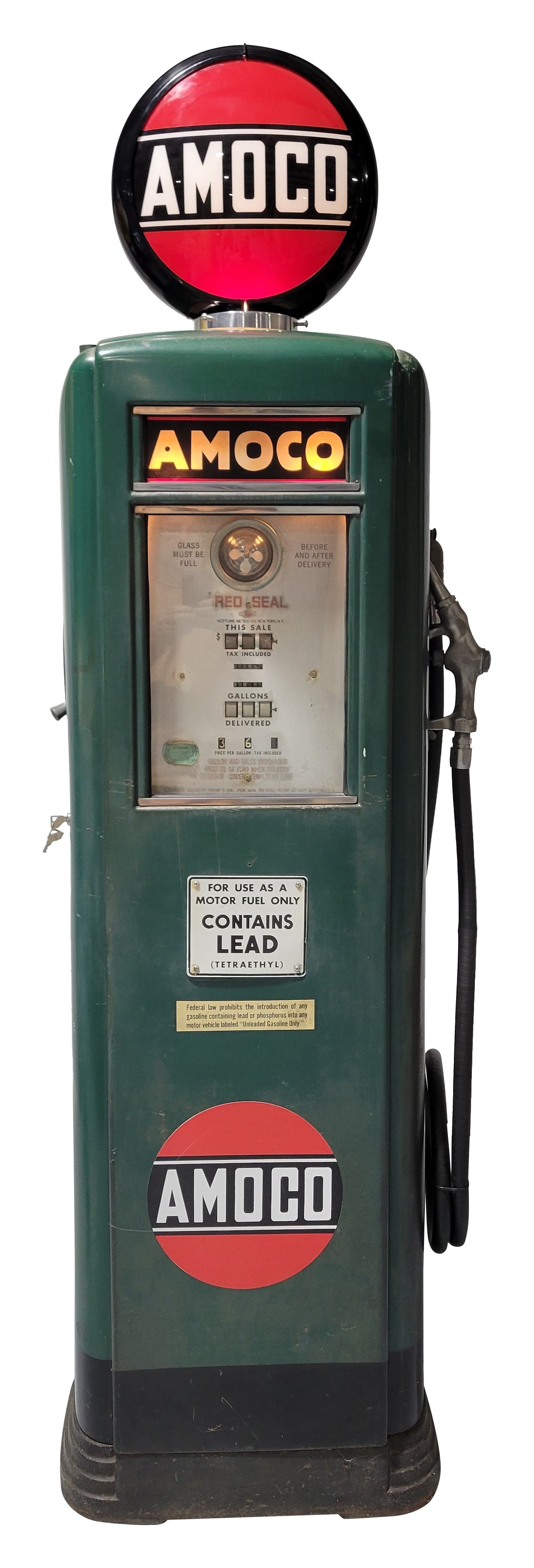 Neptune Computing Gas Pump Amoco Gasoline (1 of 4)