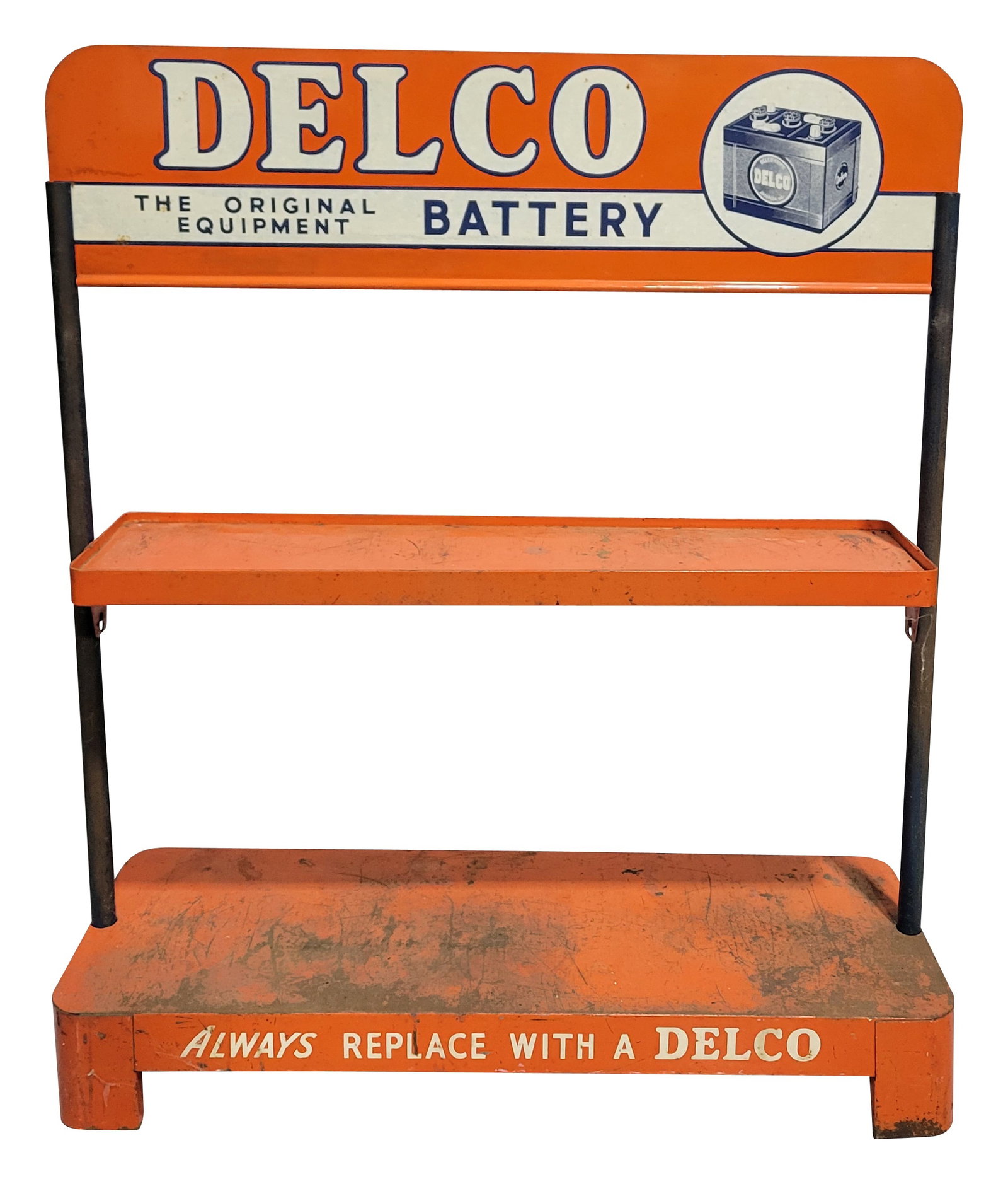 Delco The Original Equipment Battery Display Rack (1 of 2)