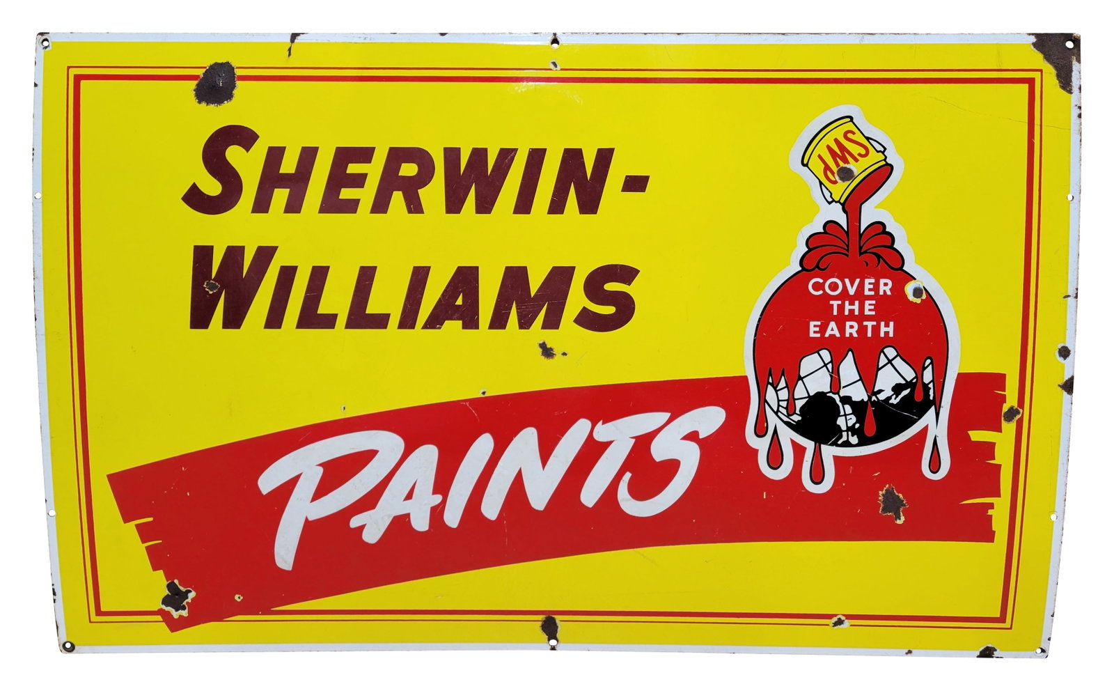 Sherwin Williams Paints Cover The Earth SSP Sign (1 of 2)