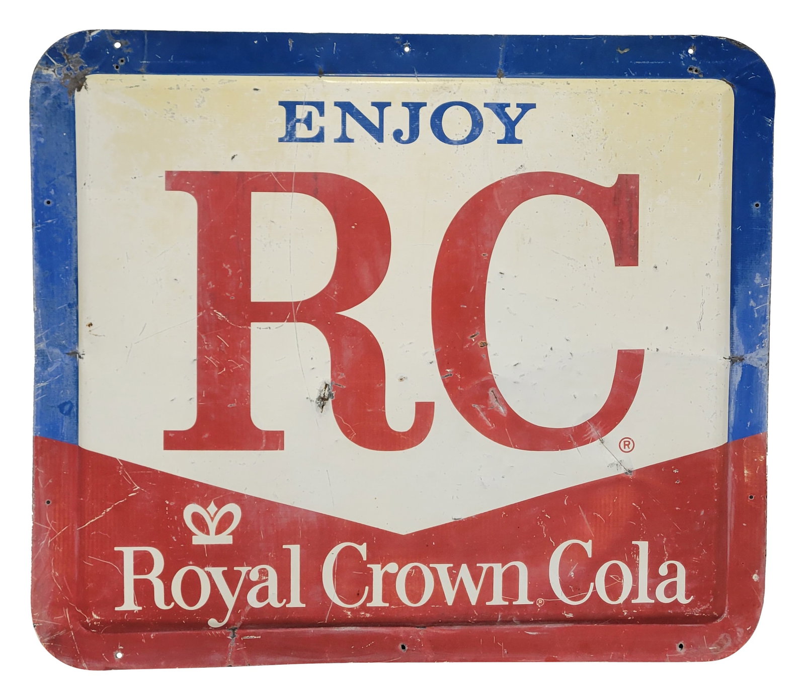 Enjoy RC Royal Crown Cola SST Sign (1 of 2)
