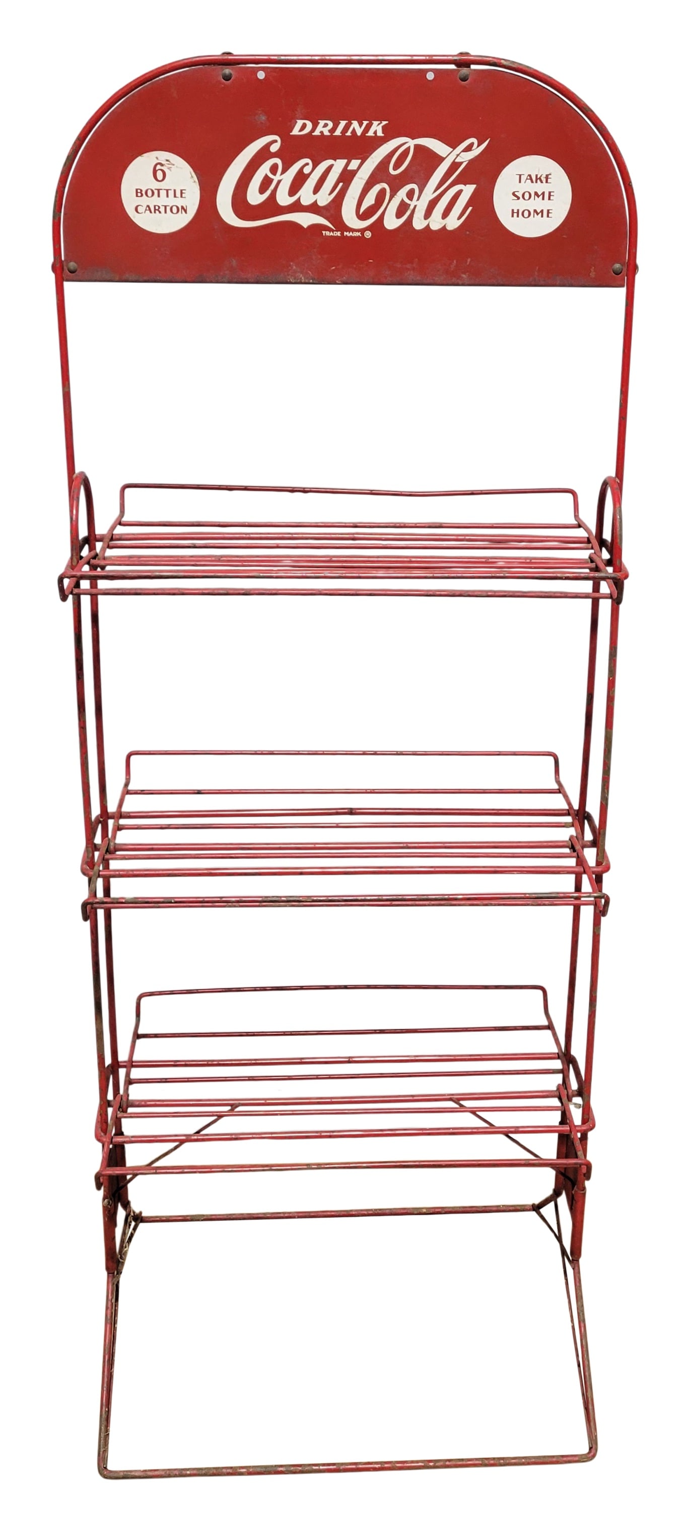 Drink Coca Cola Bottle Crate Display Rack (1 of 3)