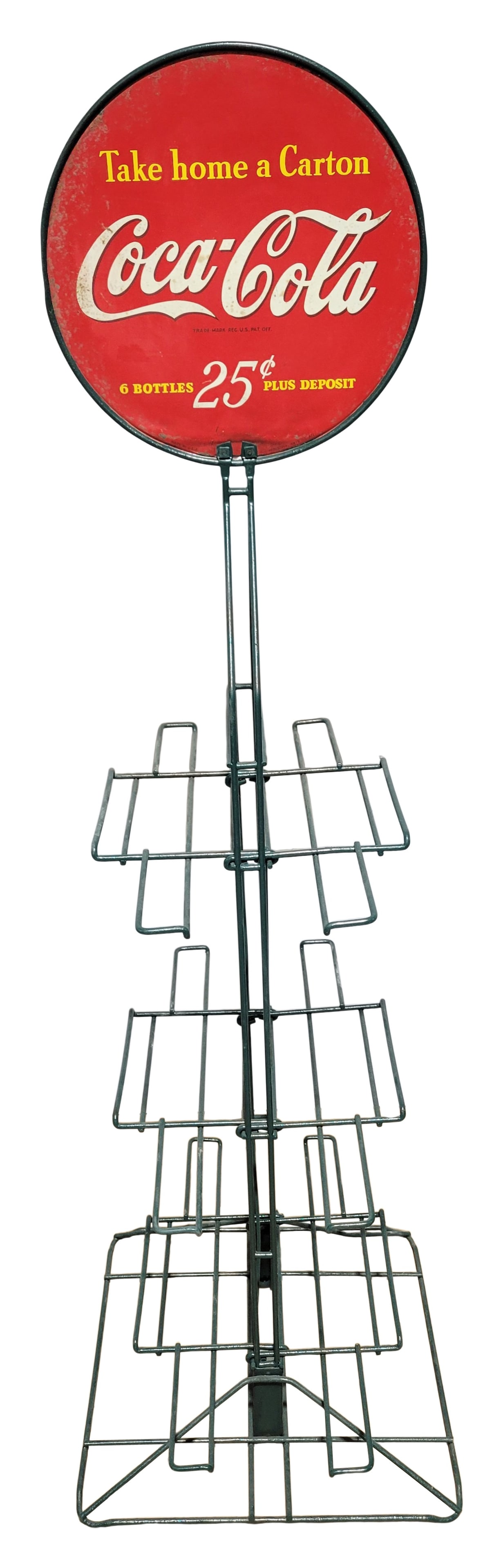Take Home A Carton Coca Cola Bottle Crate Display Rack (1 of 3)