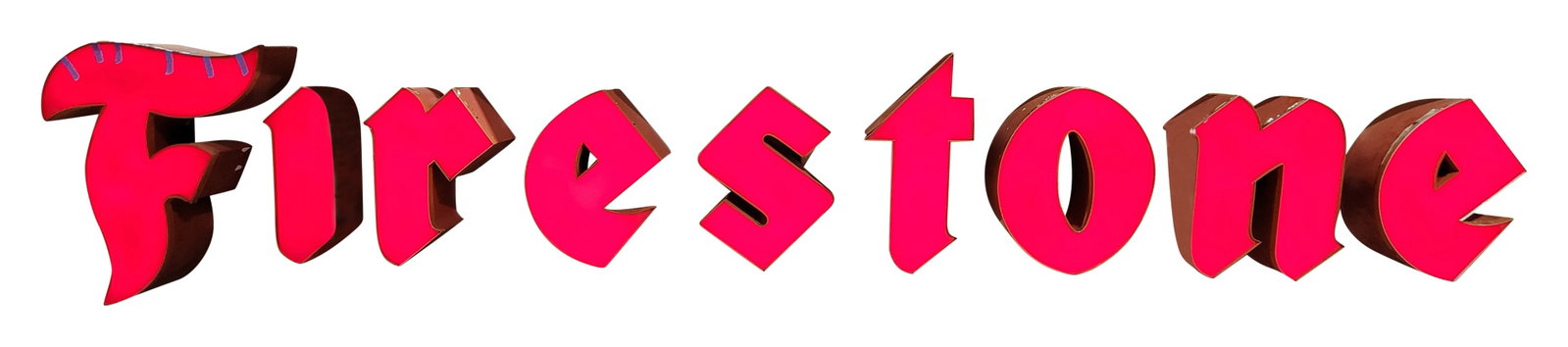 Firestone Tires 16ft Neon Letter Sign (1 of 4)