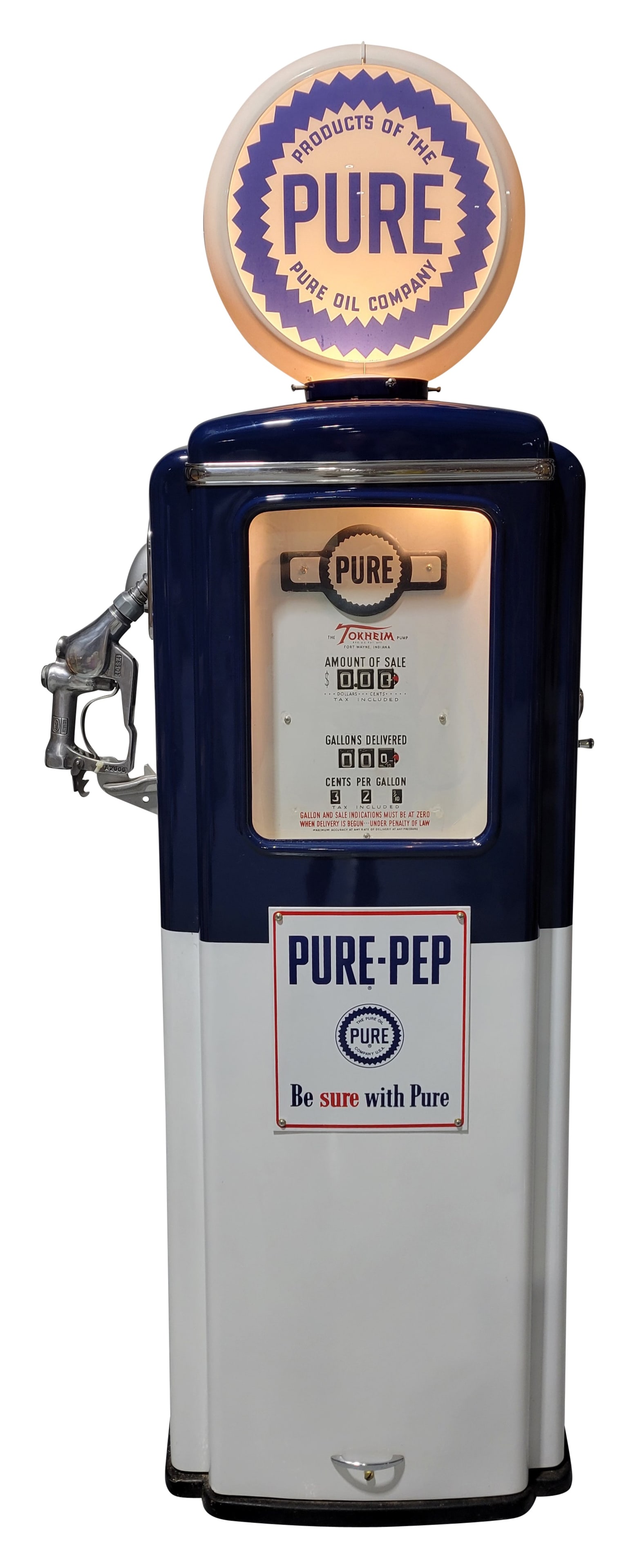 Tokheim Model #39 Computing Gas Pump Pure Restored (1 of 4)