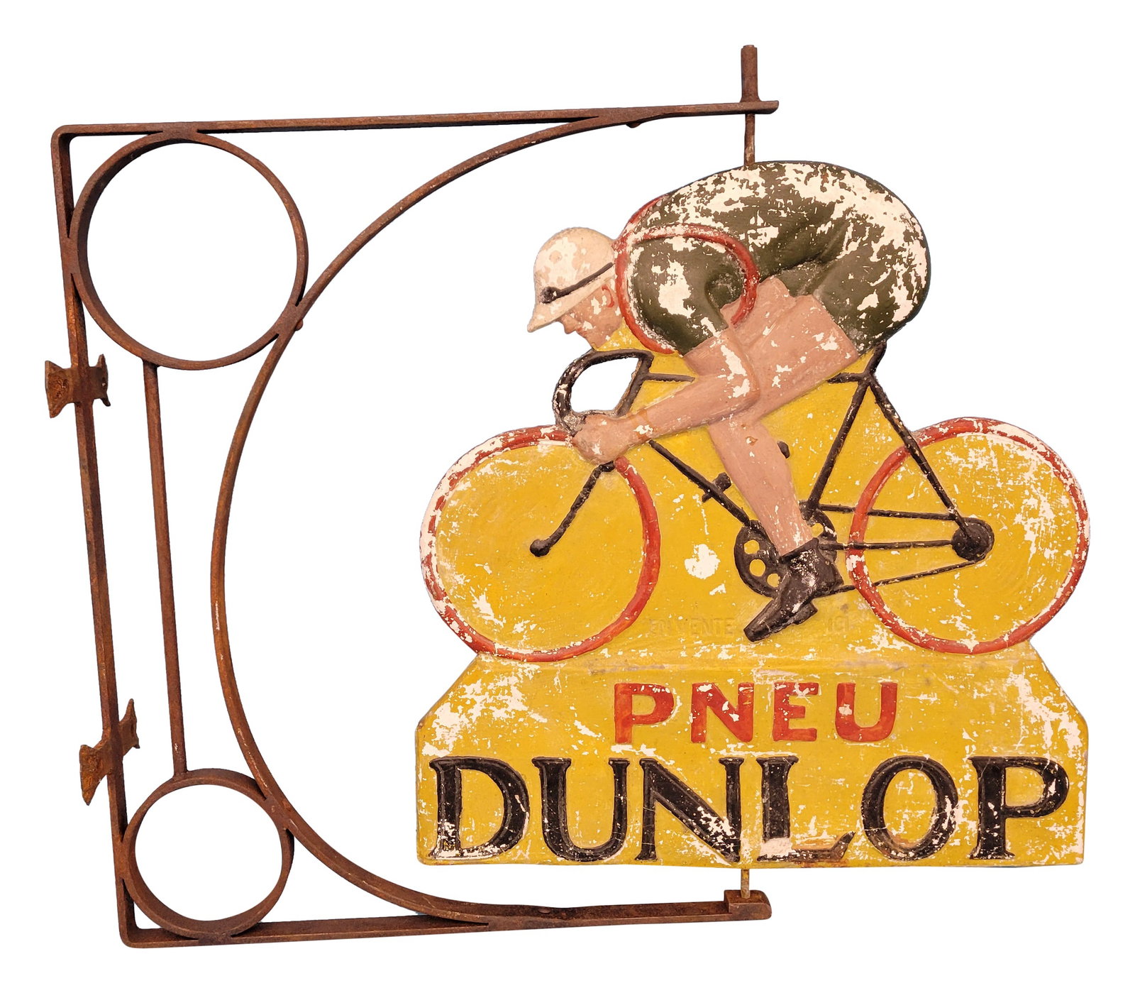 Pneu Dunlop Bicycle Tires DS Spinner Sign (1 of 2)