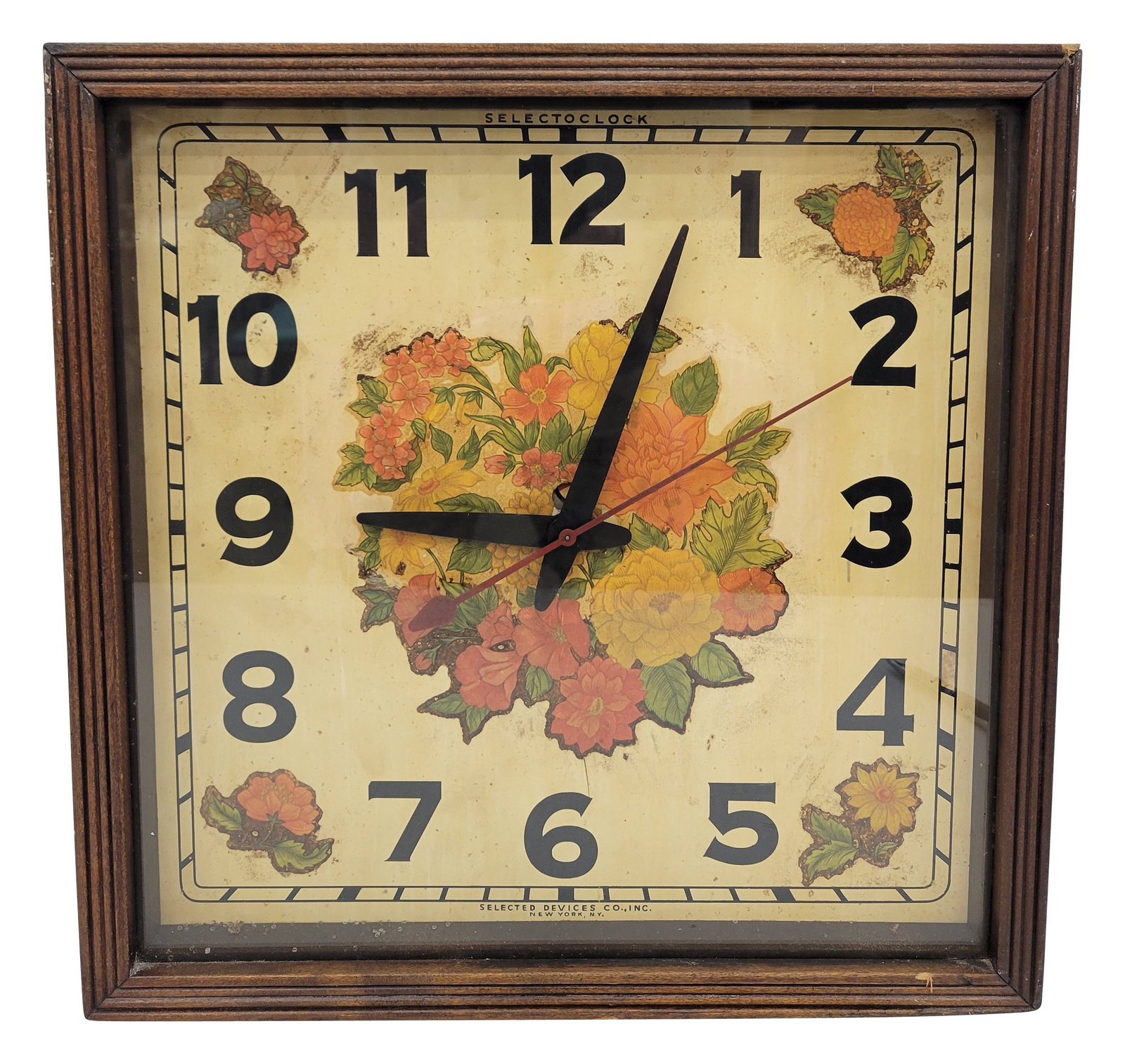 Floral Selecto Clock (1 of 2)