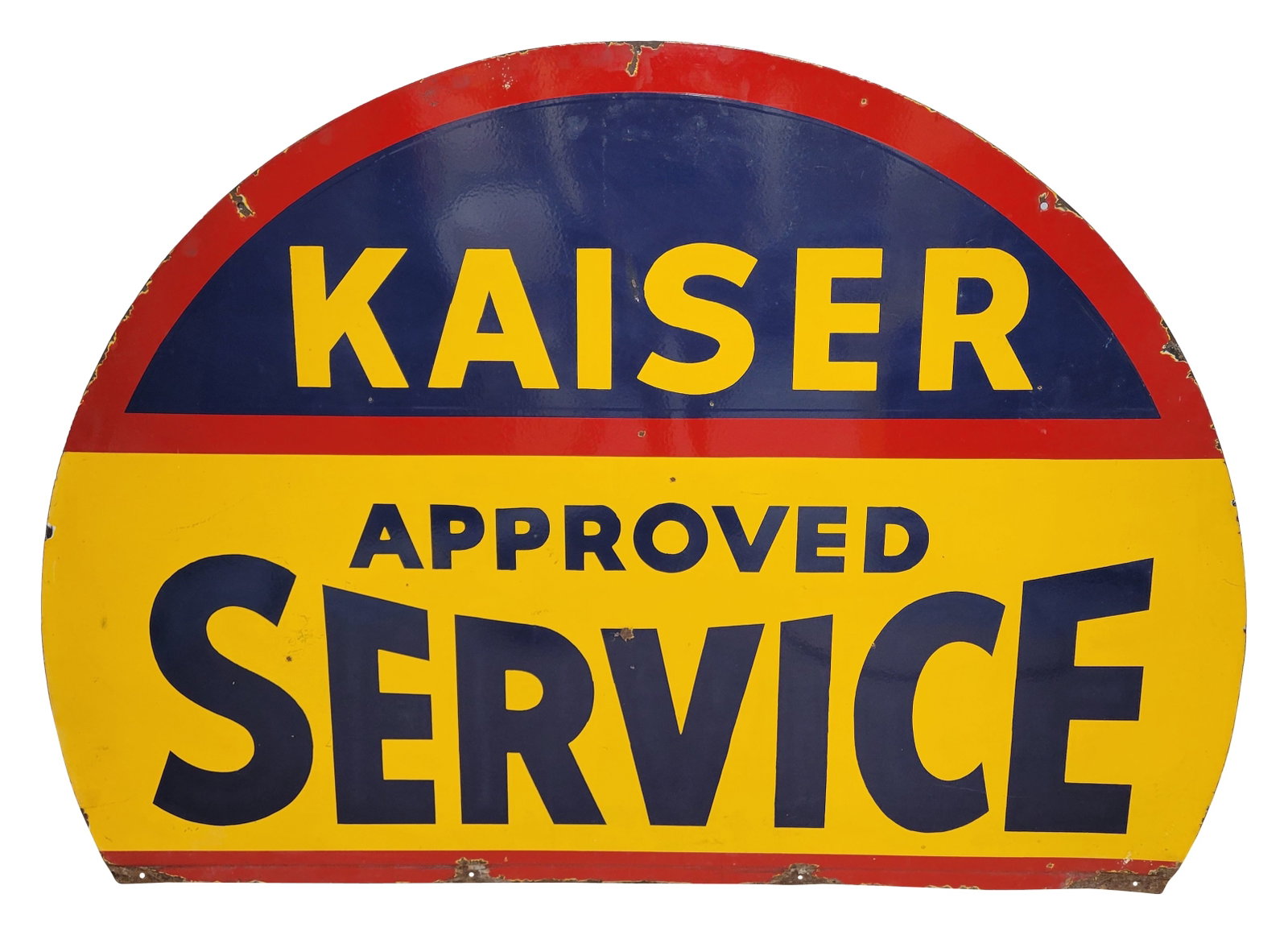 Kaiser Approved Service DSP Sign (1 of 2)