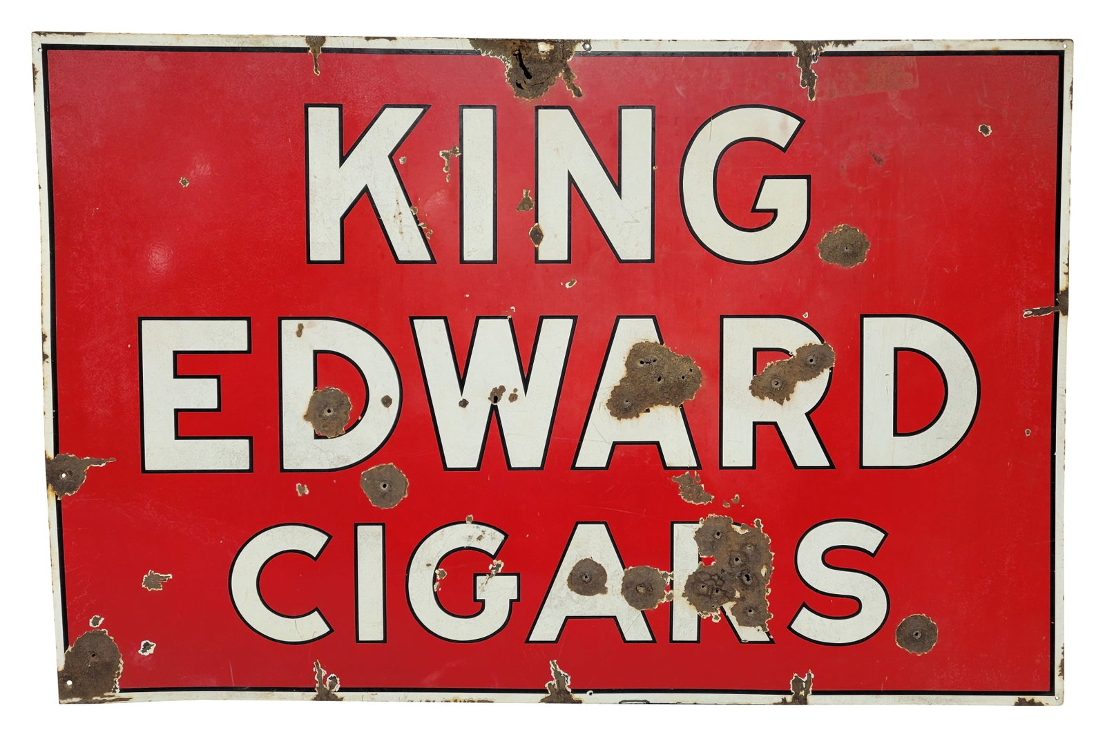 Large King Edward Cigars SSP Sign (1 of 2)