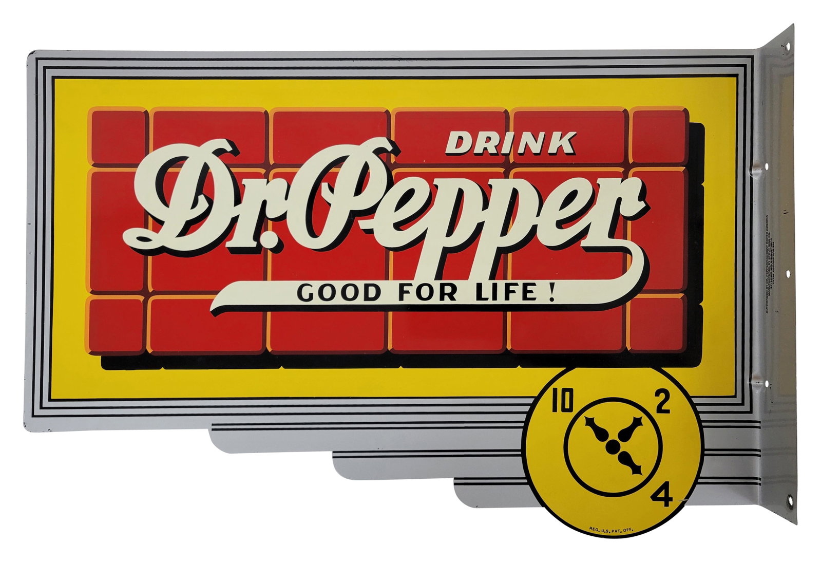 Drink Dr Pepper Good For Life DST Flange Sign (1 of 3)