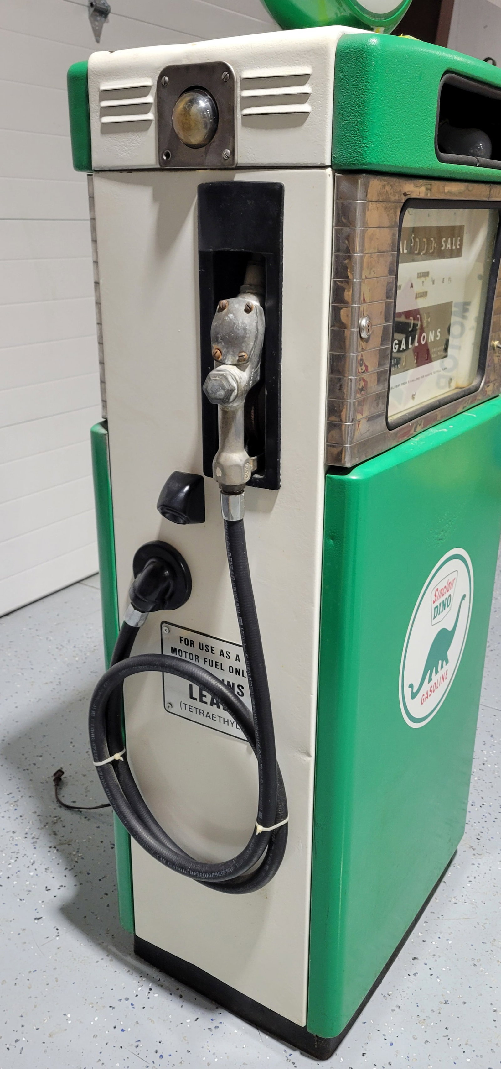 Wayne Model #505 Computing Gas Pump Sinclair Gasoline - 4