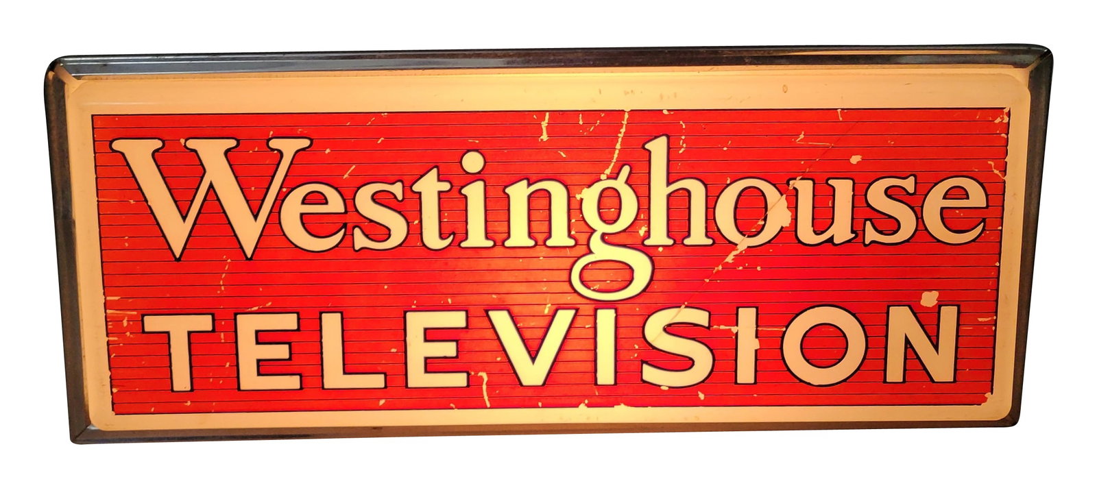 Westinghouse Television Light Up Advertising Sign (1 of 4)