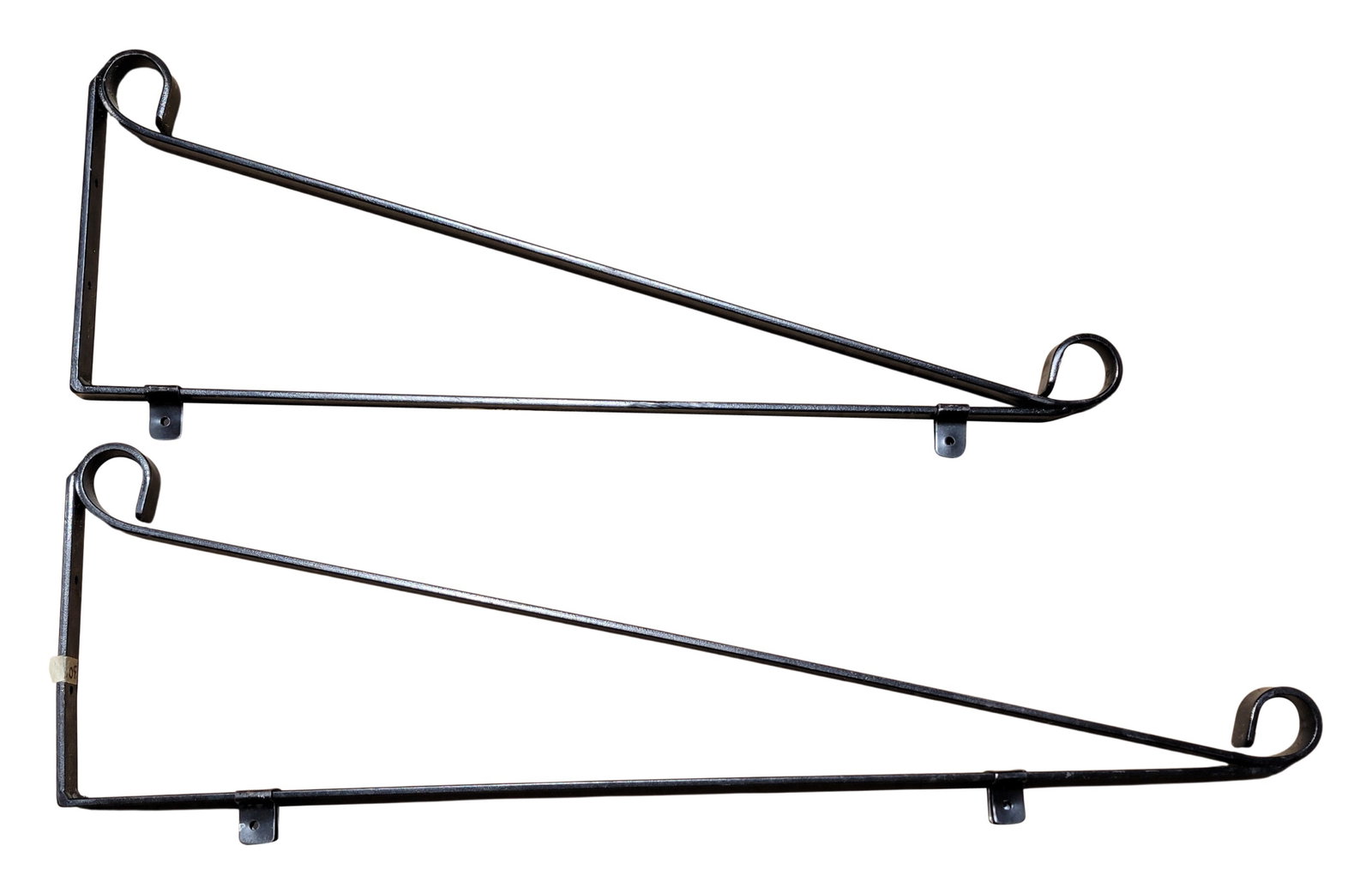 Lot of 2 Iron Sign Brackets (1 of 2)