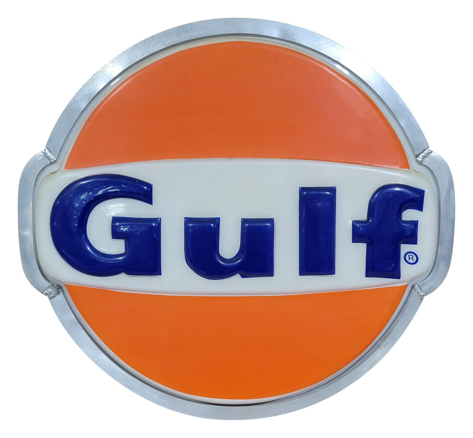 Gulf Light Up Service Station Sign (1 of 2)