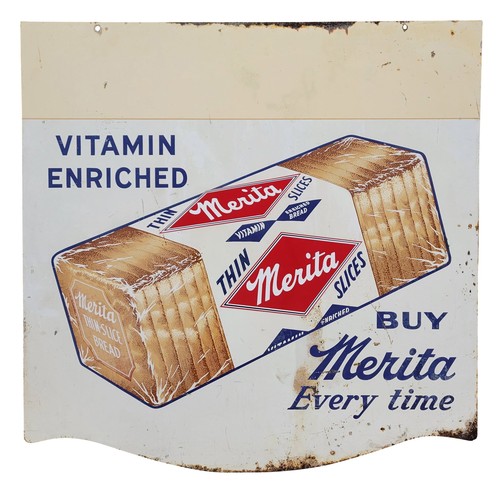 Vitamin Enriched Merita Bread DST Sign (1 of 2)