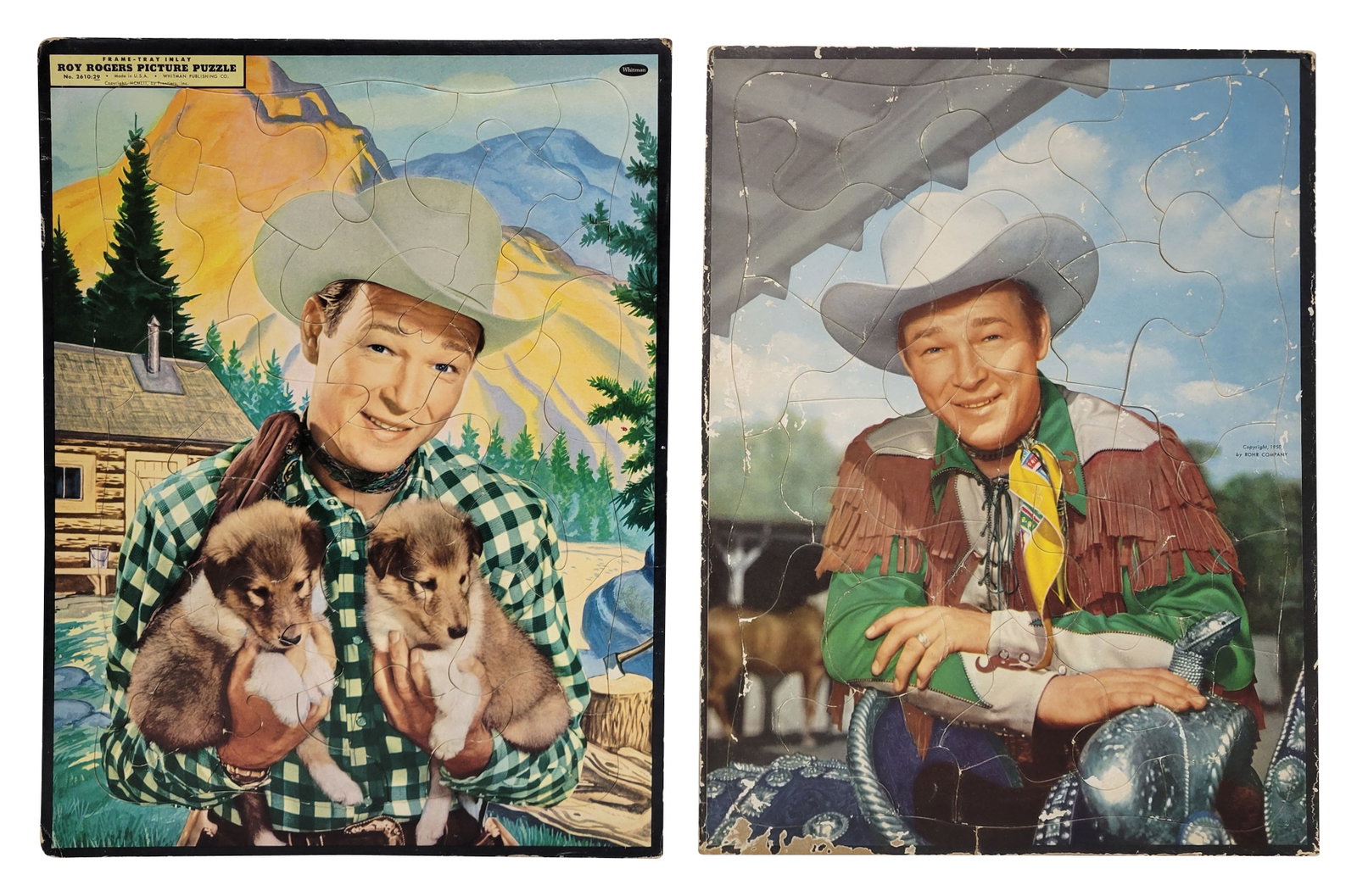1950's Roy Rogers Picture Puzzles (1 of 5)
