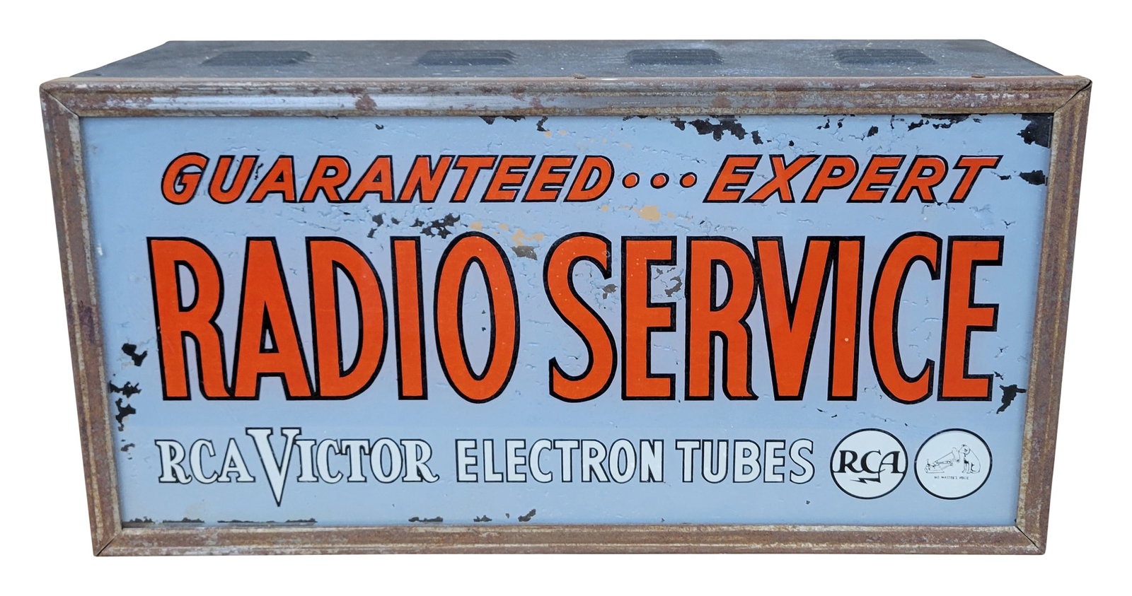 RCA Victor Radio Light Up Advertising Sign (1 of 3)