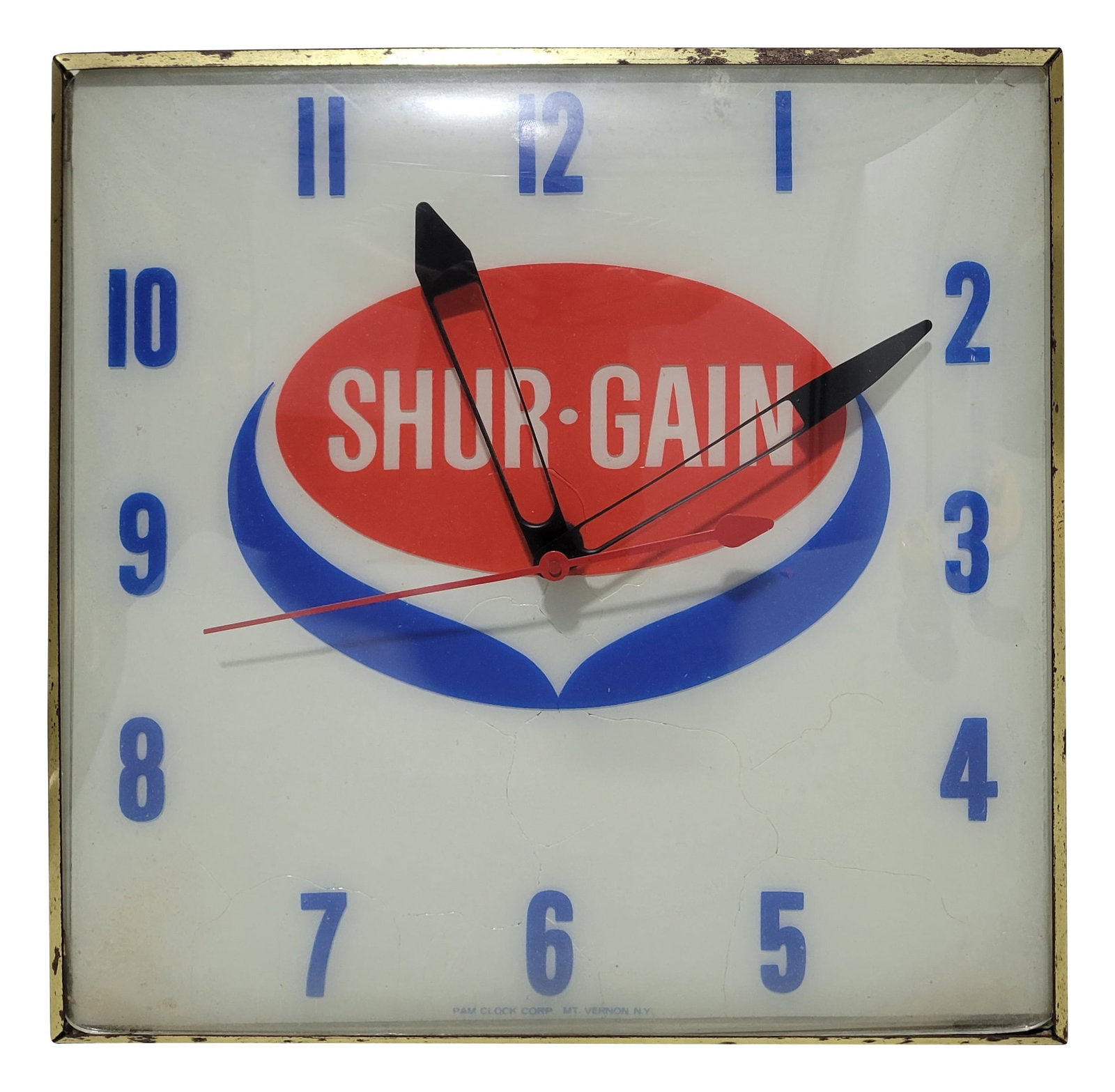 Shur Gain Pam Advertising Clock (1 of 2)