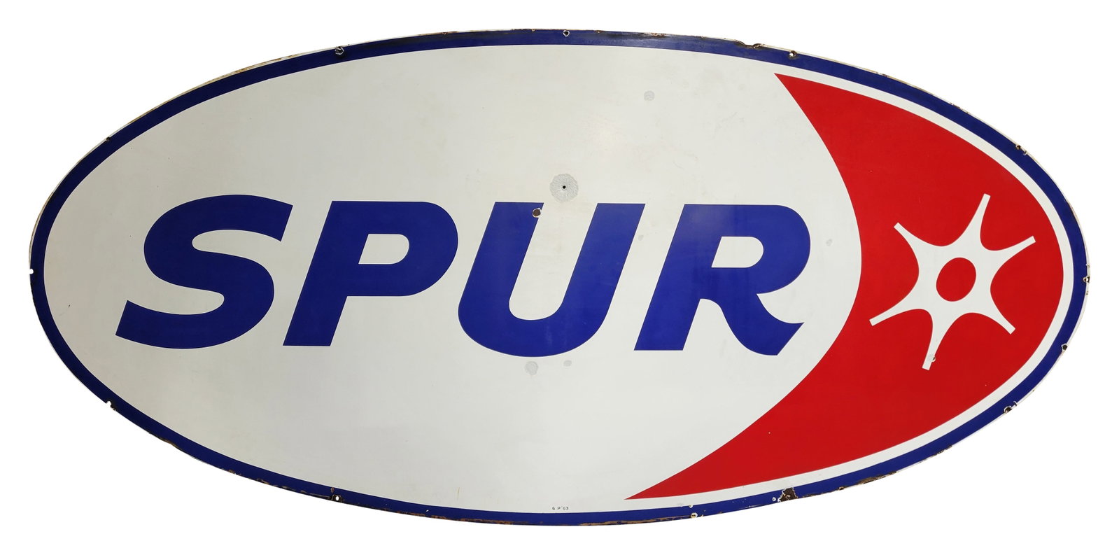 Spur Gasoline 8' SSP ID Sign (1 of 2)