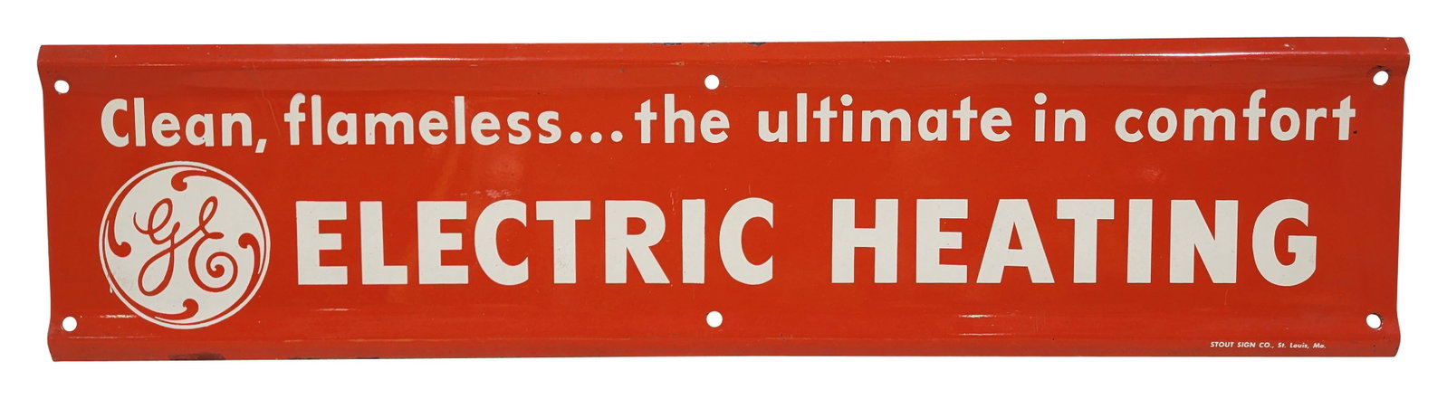 GE Electric Heating SST Sign (1 of 2)