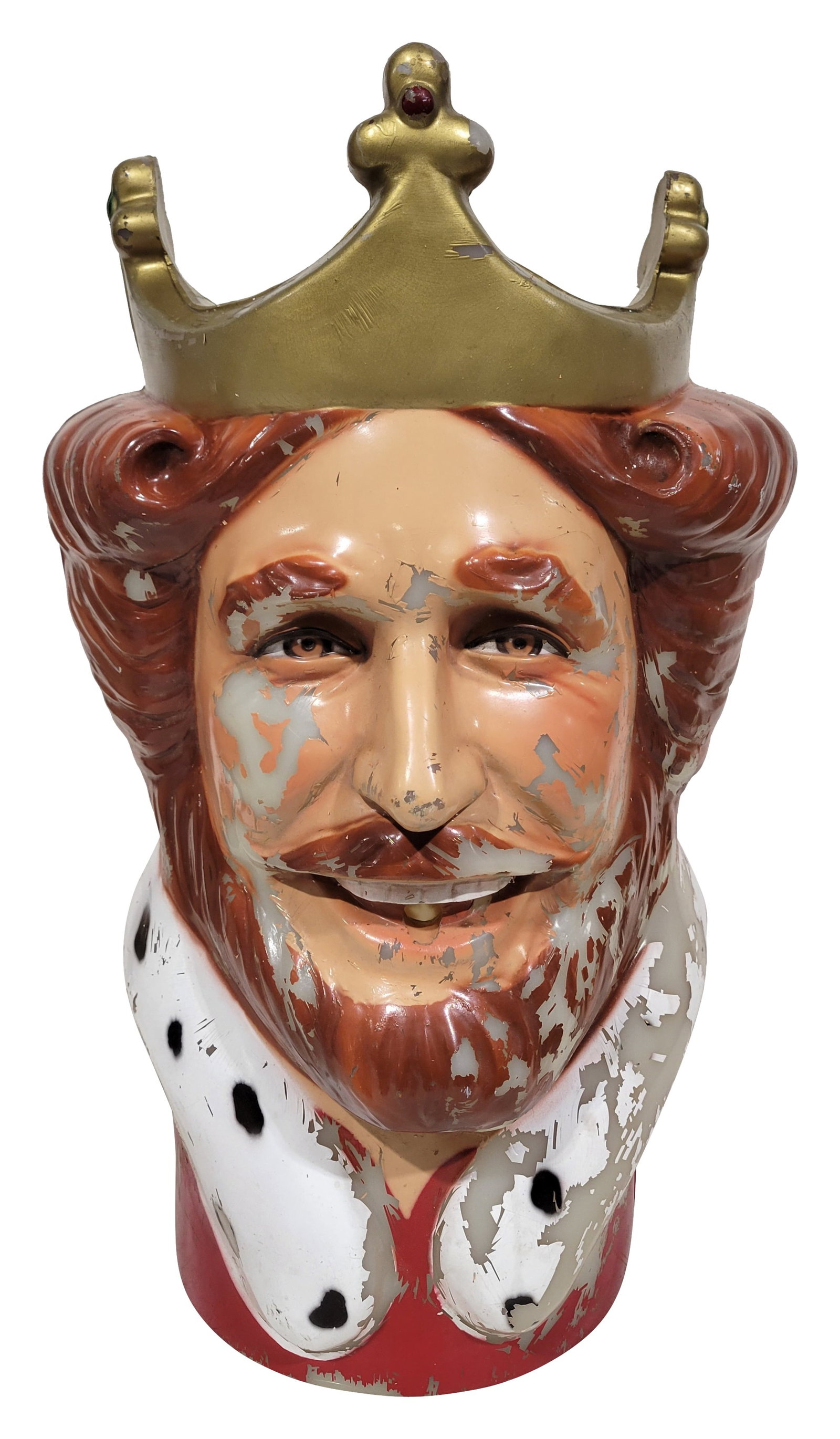 Burger King Plastic Helium Tank Mascot Head (1 of 6)