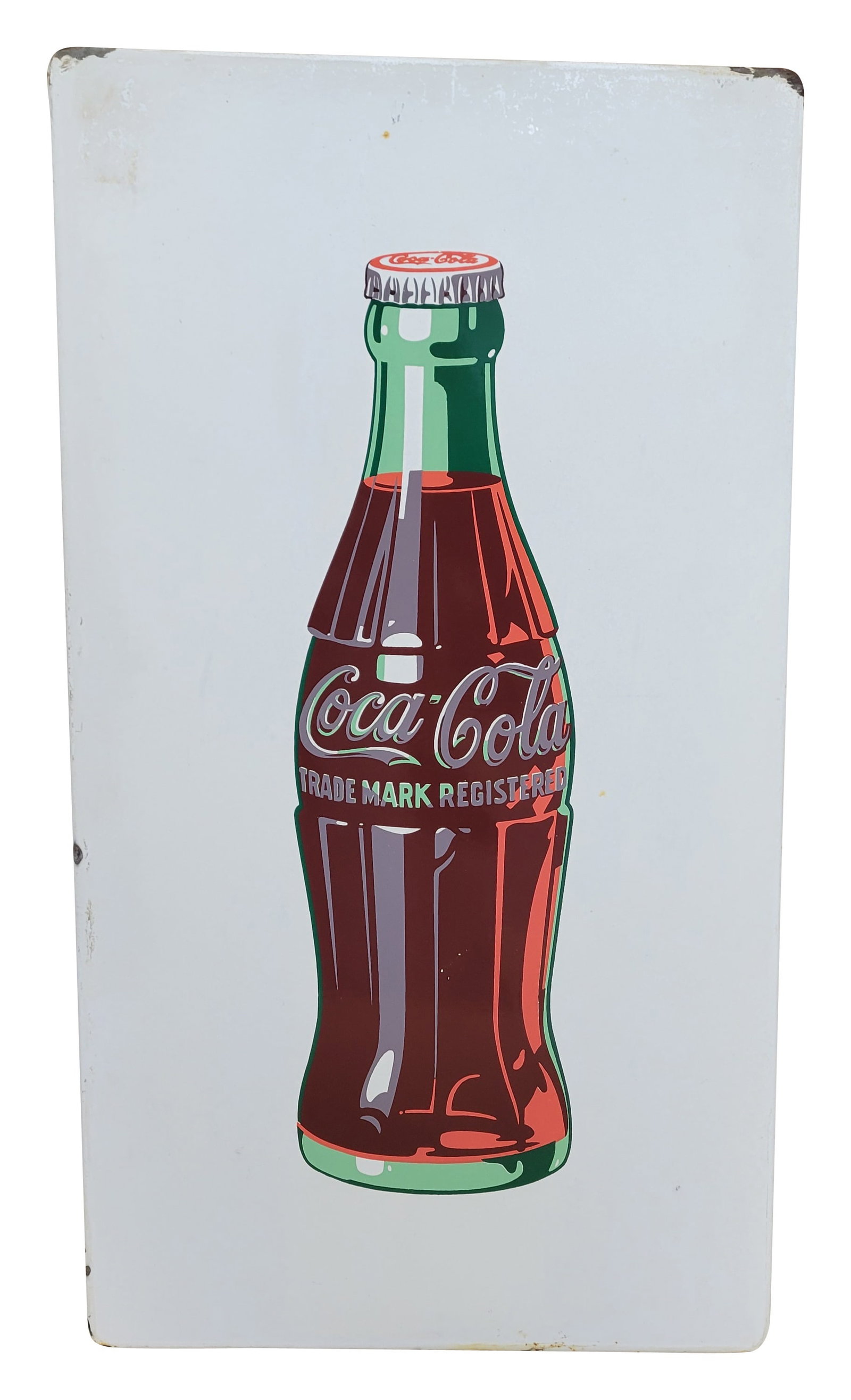 Coca Cola SSP Vertical Sign With Bottle (1 of 2)