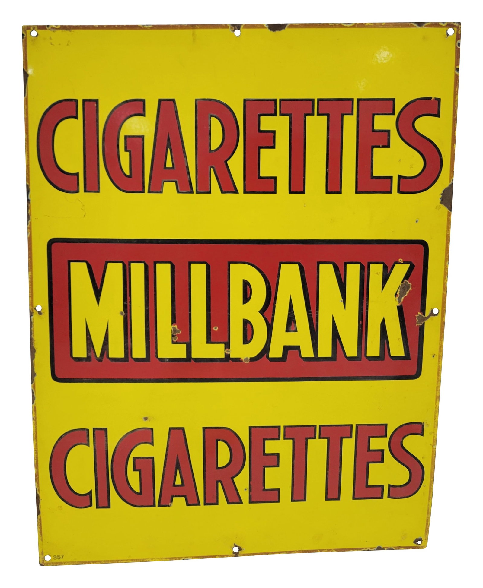 Millbank Cigarettes SSP Sign (1 of 2)