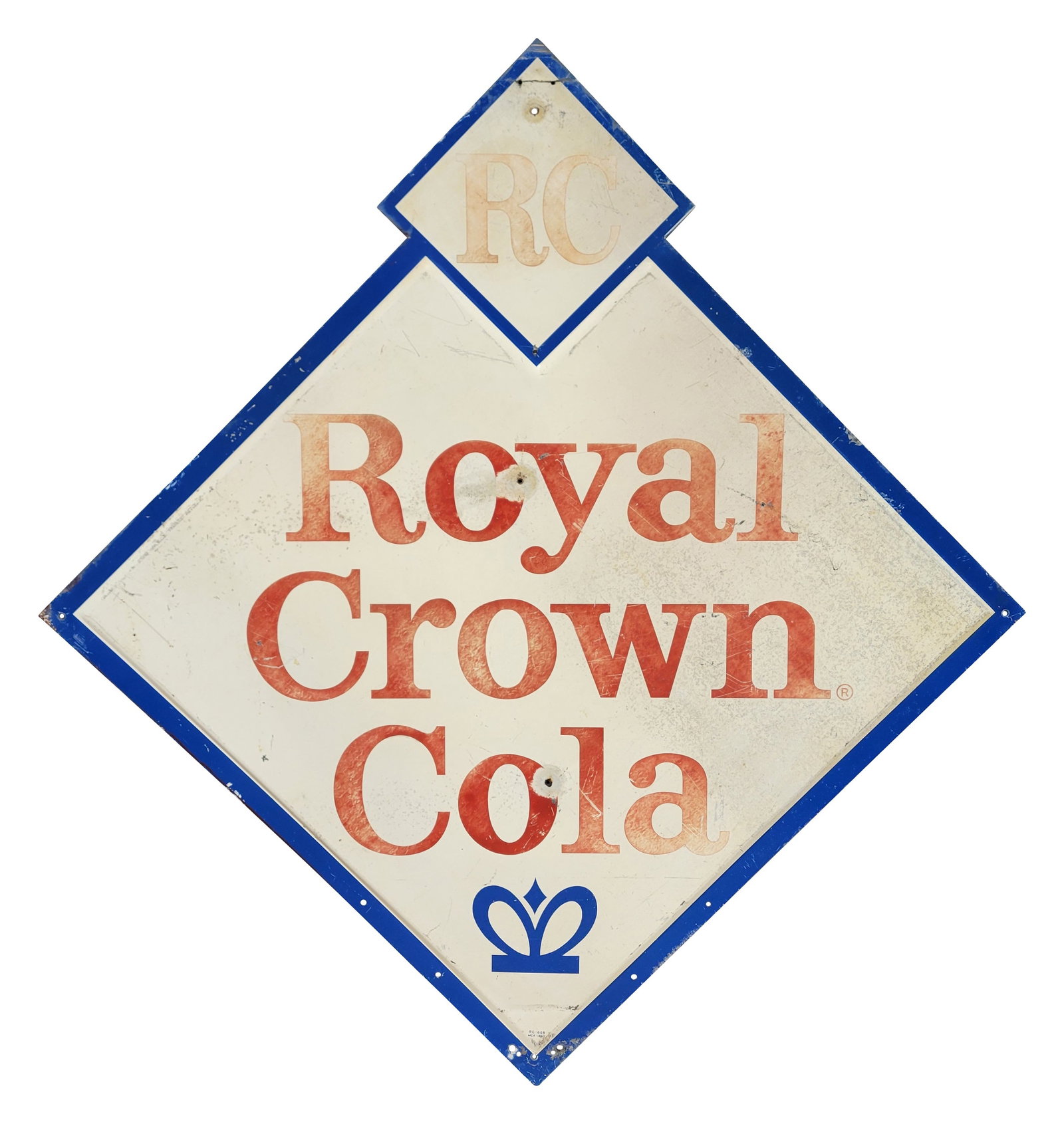 RC Royal Crown Single Sided Tin Sign (1 of 1)