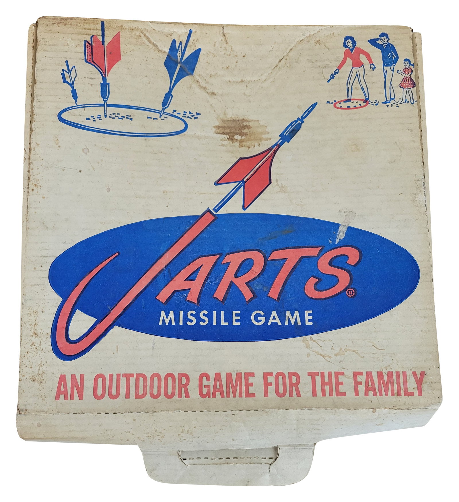 Jarts Vintage Outdoor Missile Dart Game w/ Original Box (1 of 2)