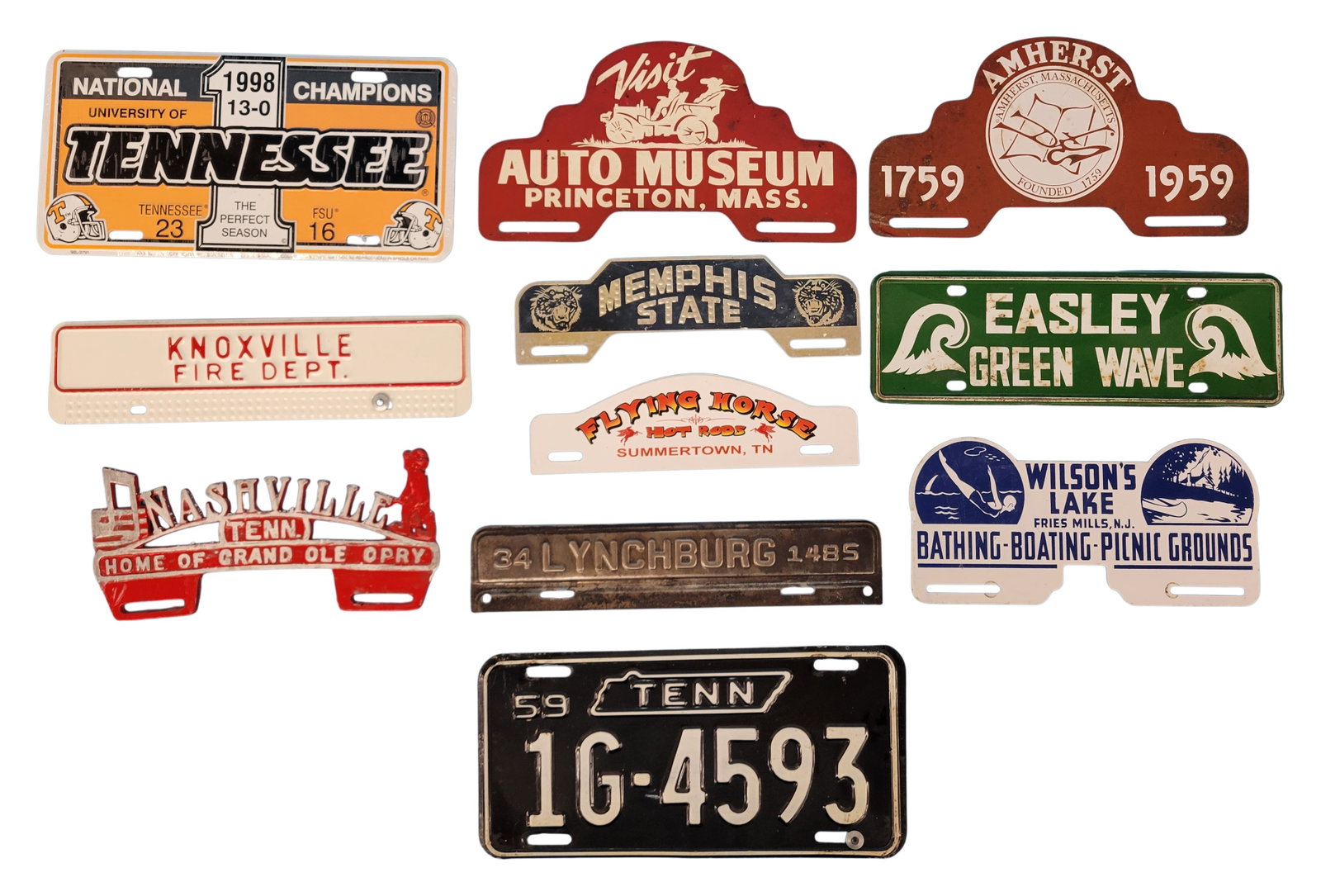 Misc. lot of tag toppers (1 of 2)