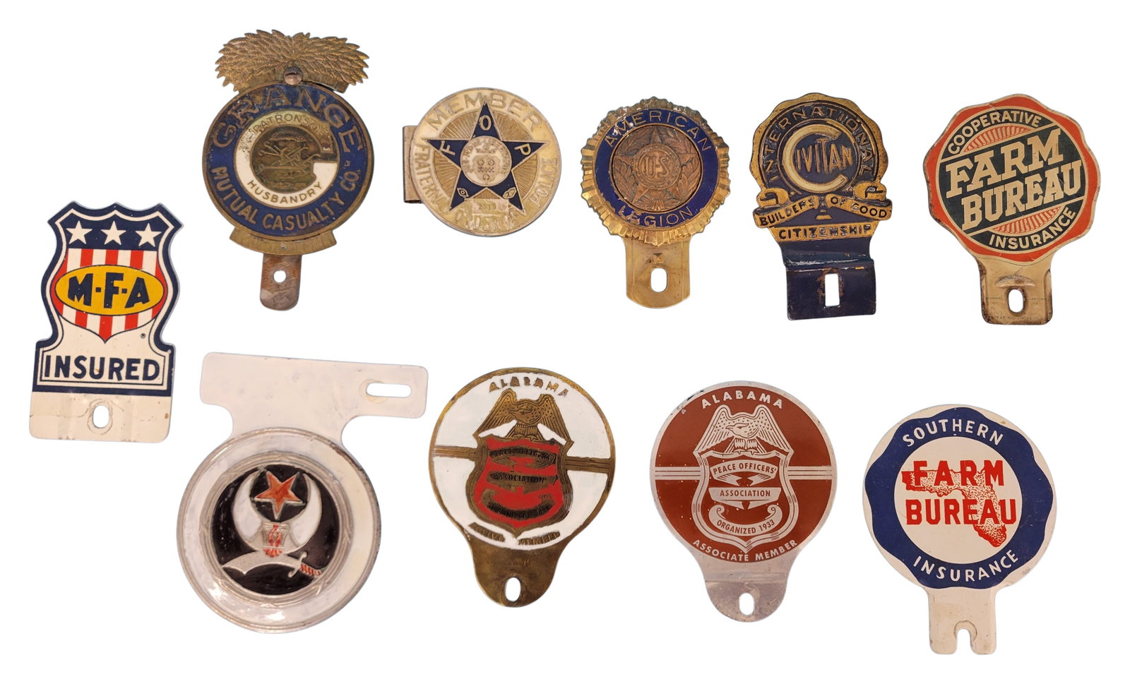 Misc. lot of tag toppers (1 of 2)