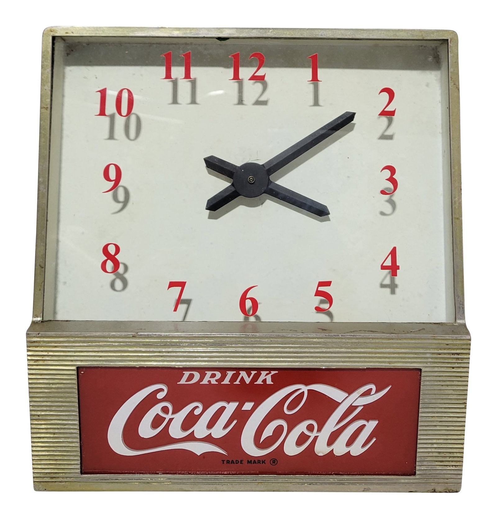 Drink Coca Cola Advertising Clock (1 of 2)