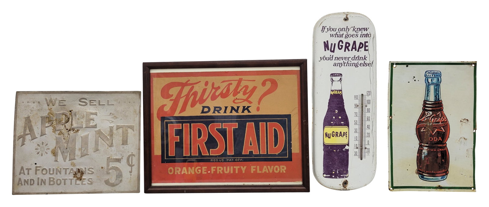 NuGrape, Apple Mint, First Aid Signs (1 of 5)