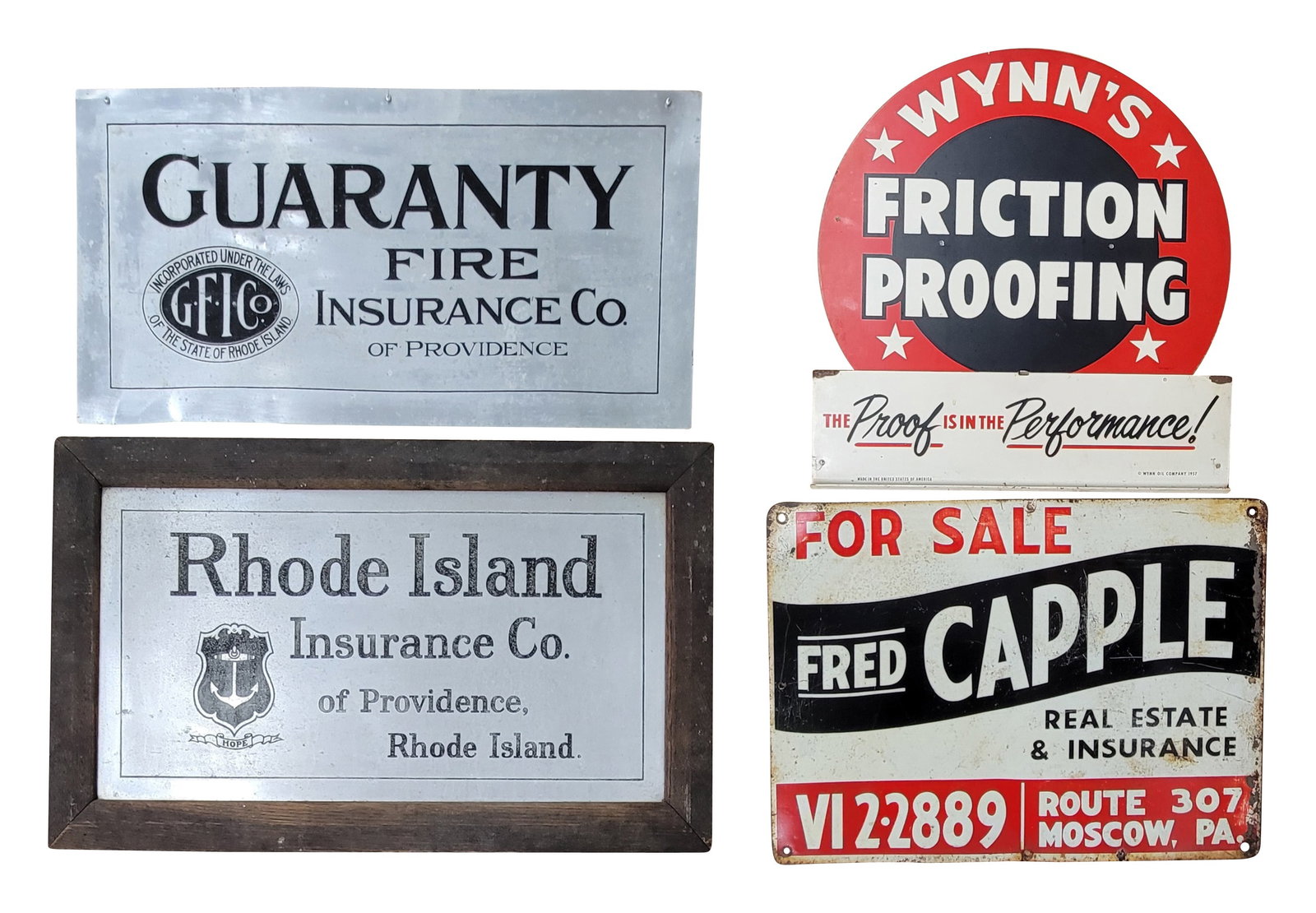 Lot of misc. signs (1 of 2)