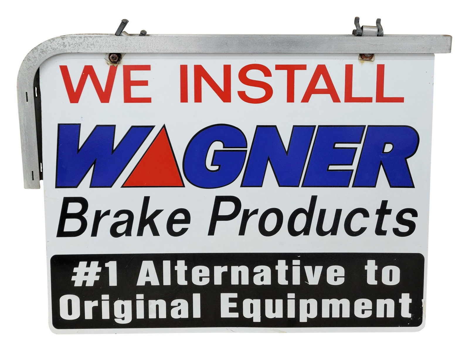 Wagner Brake Products Double Sided Tin Hanging Sign With Bracket (1 of 2)