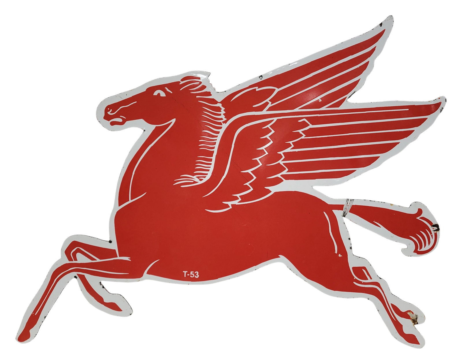 Mobil Pegasus 38" SSP Sign (1 of 2)