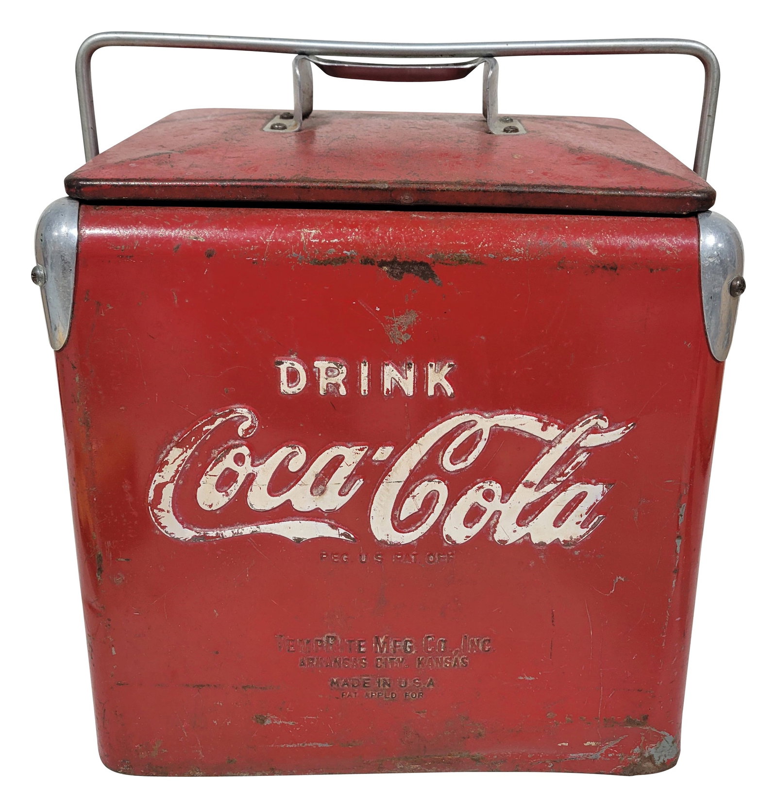 Drink Coca Cola Embossed 6 Pack Cooler (1 of 3)